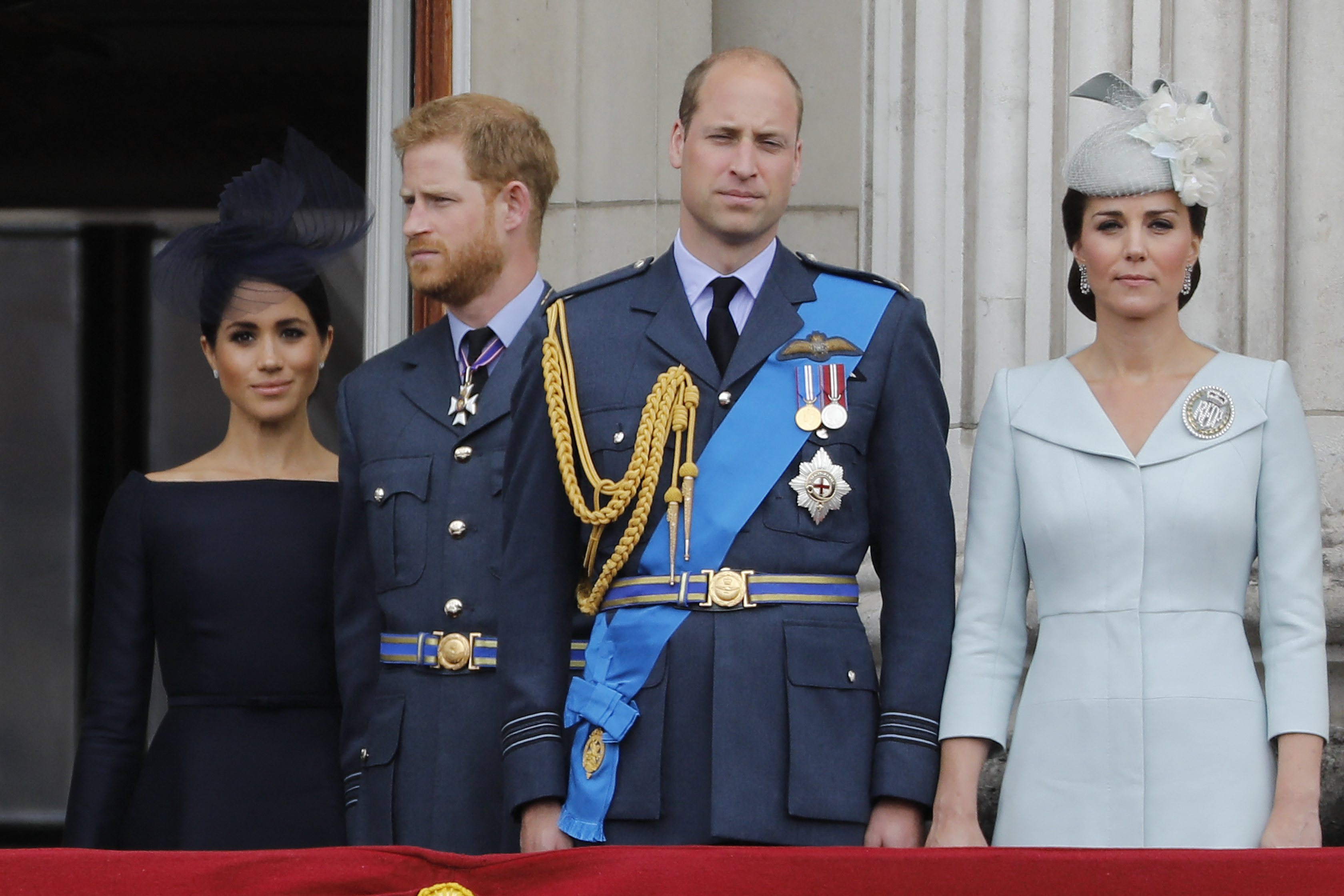 There's plenty of concern that Meghan and Harry's interview with Oprah could damage the monarchy for good. (TOLGA AKMEN / AFP)