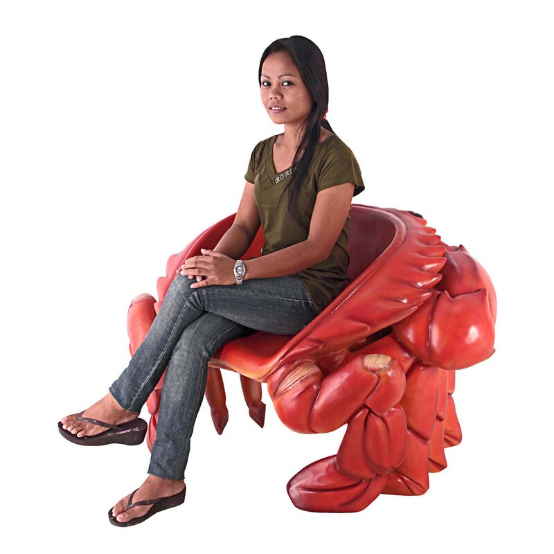 Design Toscano King Crab Chair