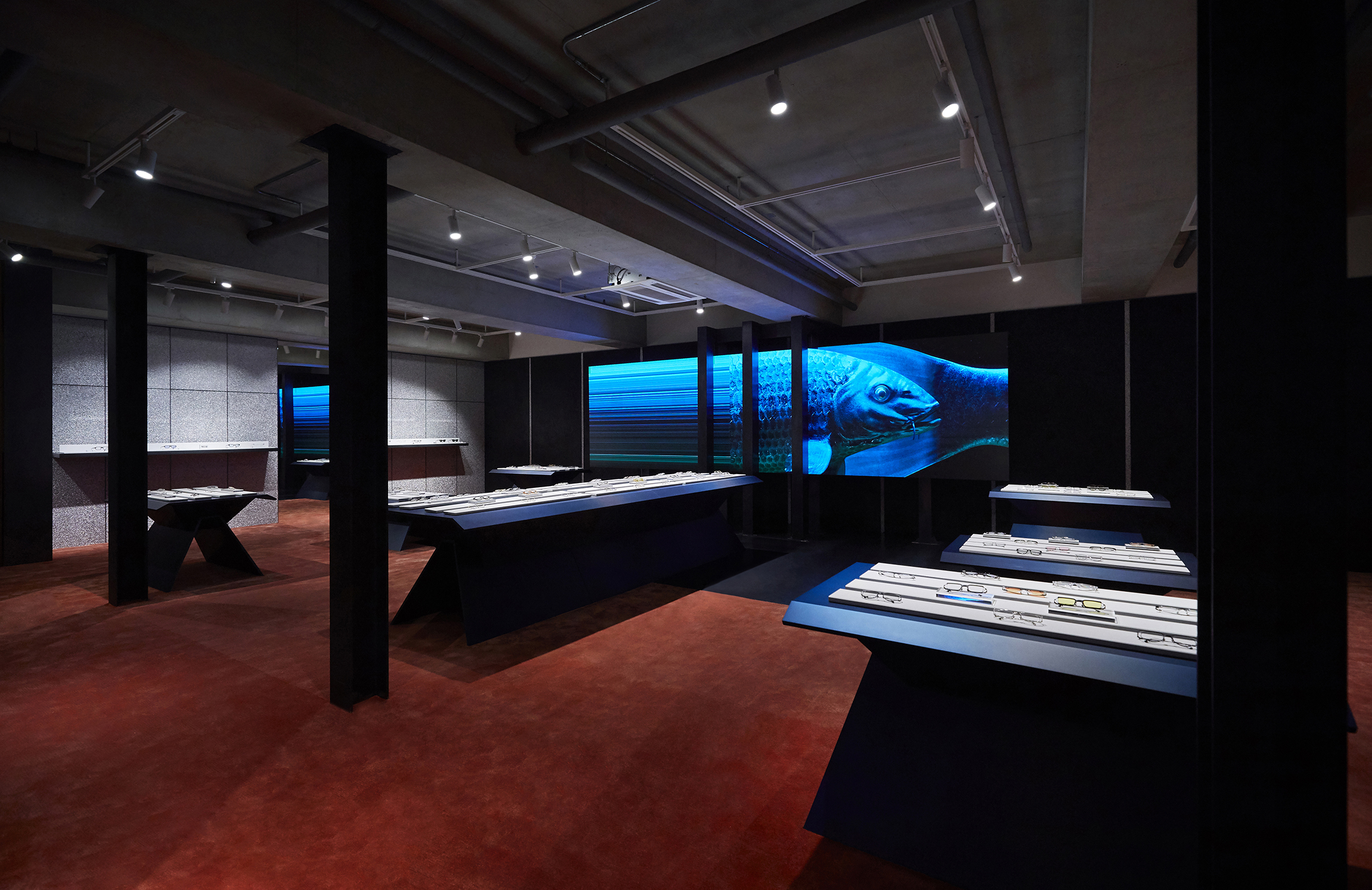 Gentle Monster eyewear Haus Dosan concept store in collaborazione con Arca, Seoul, Corea del Sud