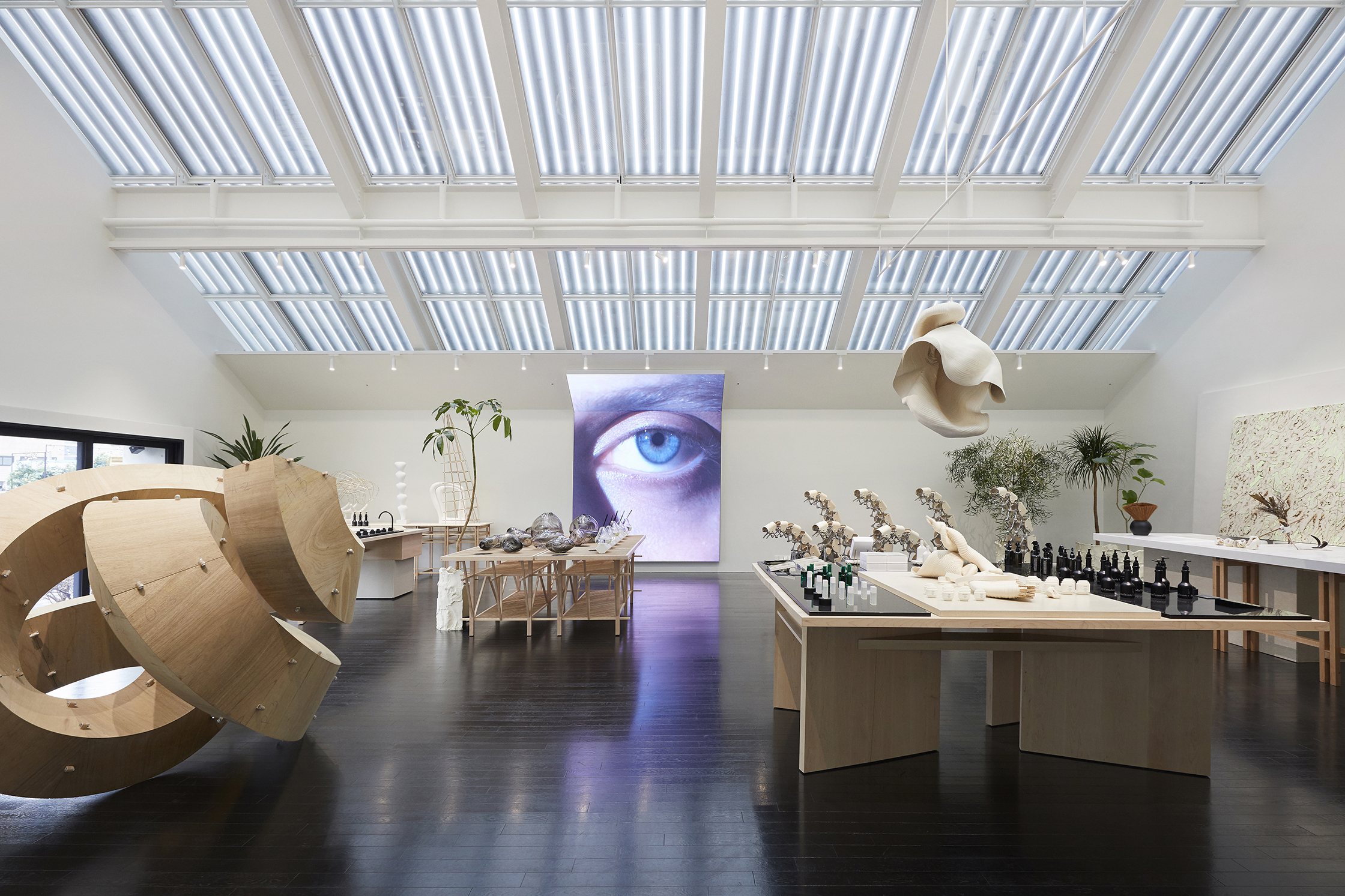 Gentle Monster eyewear Haus Dosan concept store in collaborazione con Arca, Seoul, Corea del Sud