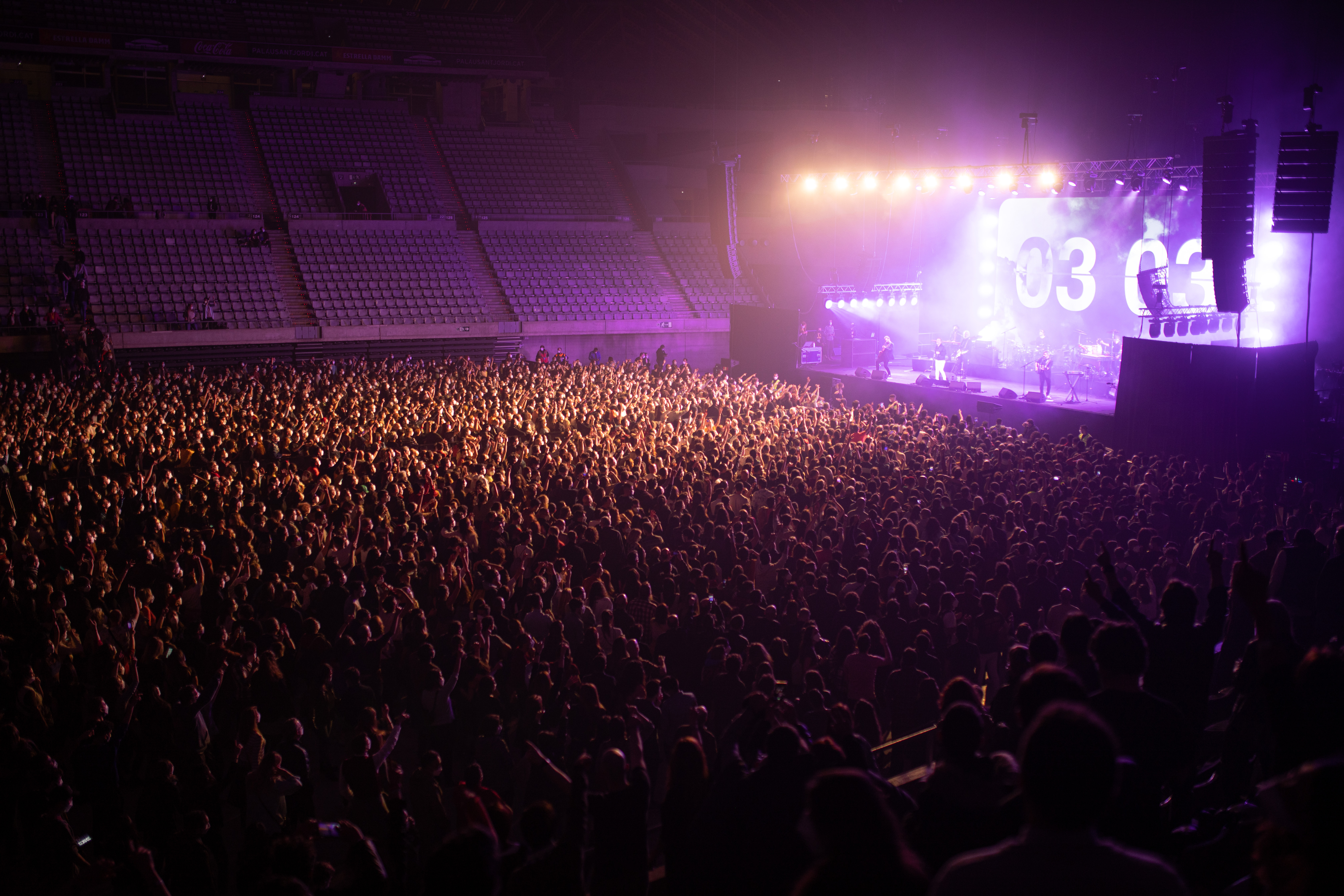 Five thousand people attend a concert in Barcelona this weekend. All were required to wear masks and pass a same-day COVID test