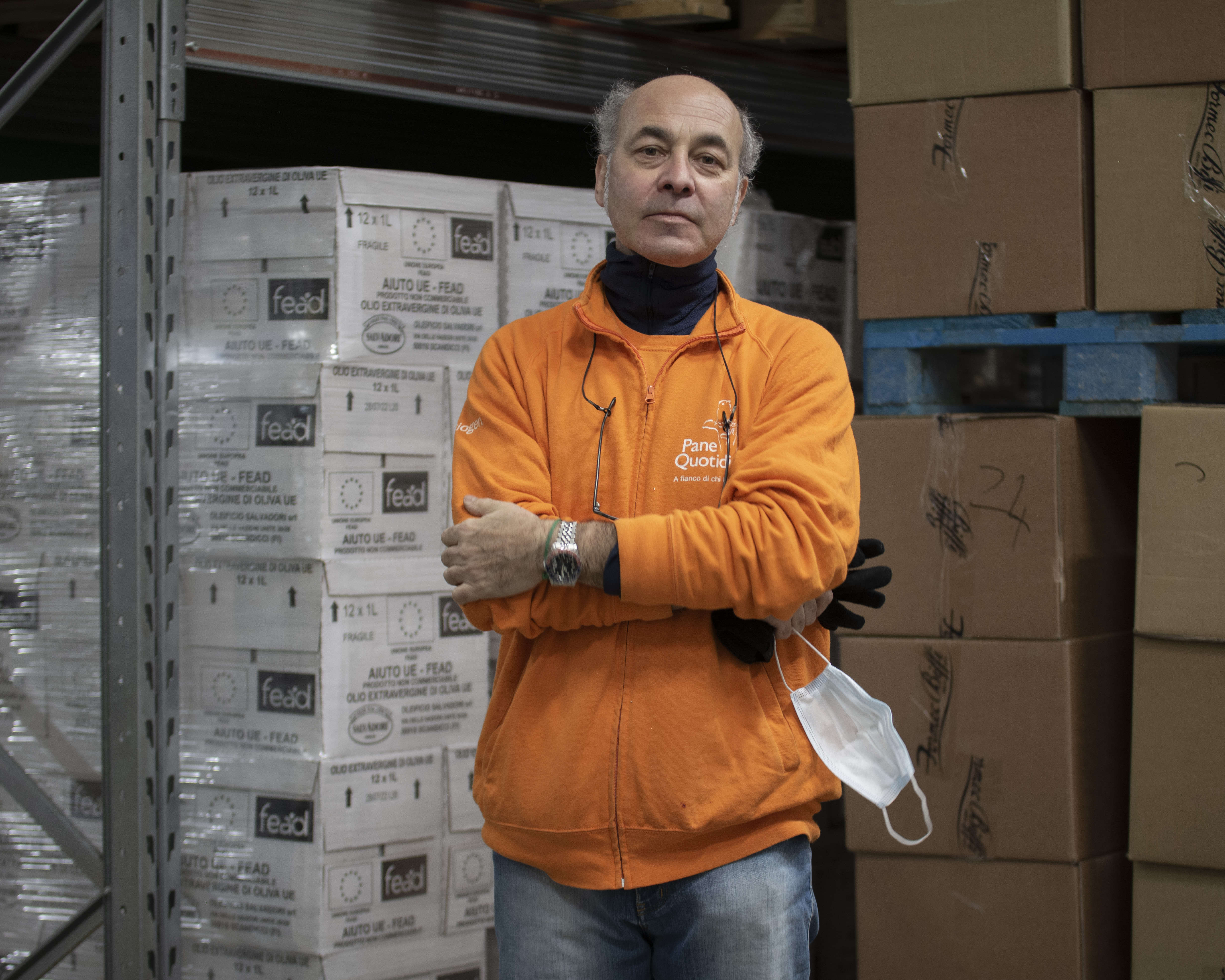 Inchiesta fotografica di Beatrice Seghi presso Pane Quotidiano di Milano