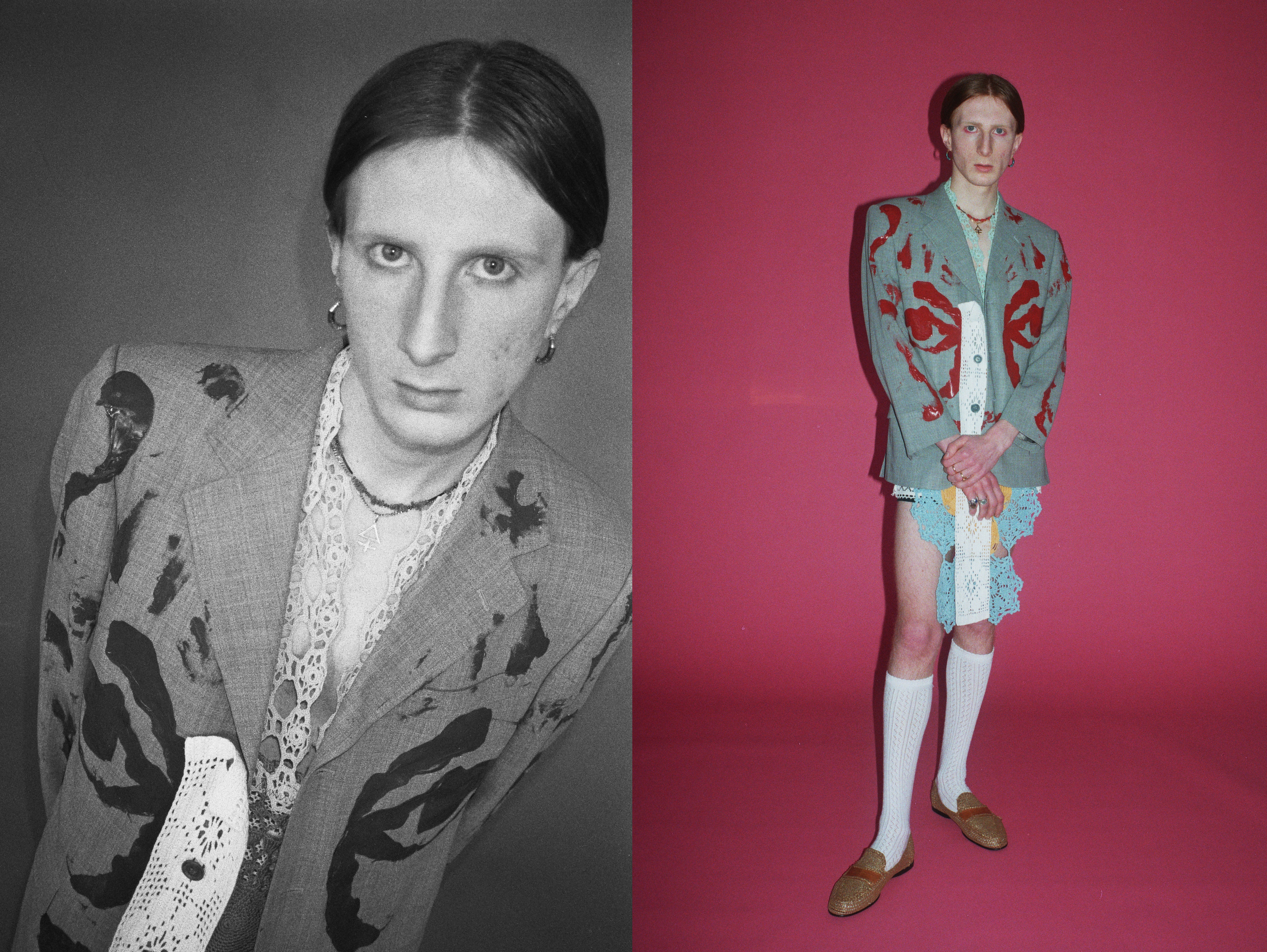 Giosuè Ugo, per Go&See, progetto i-D