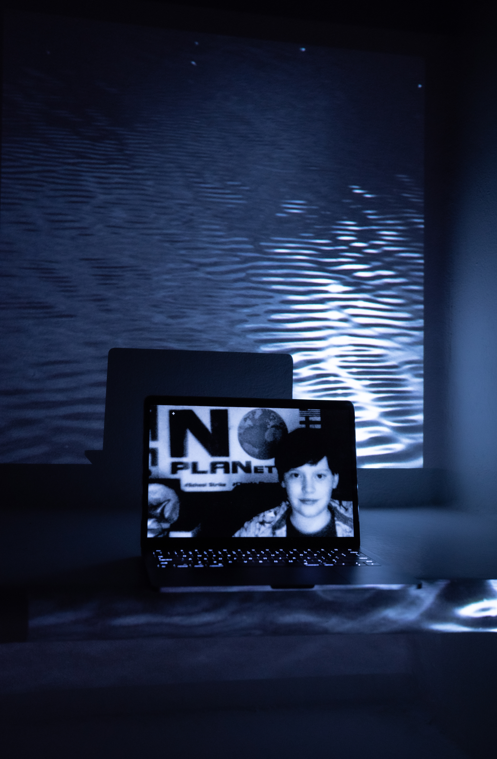 Finlay Pringle, Sea Shepherd and Ullapool Shark Ambassador. Projected Image: Flowing, Uyuni, Bolivia, March 2019.
