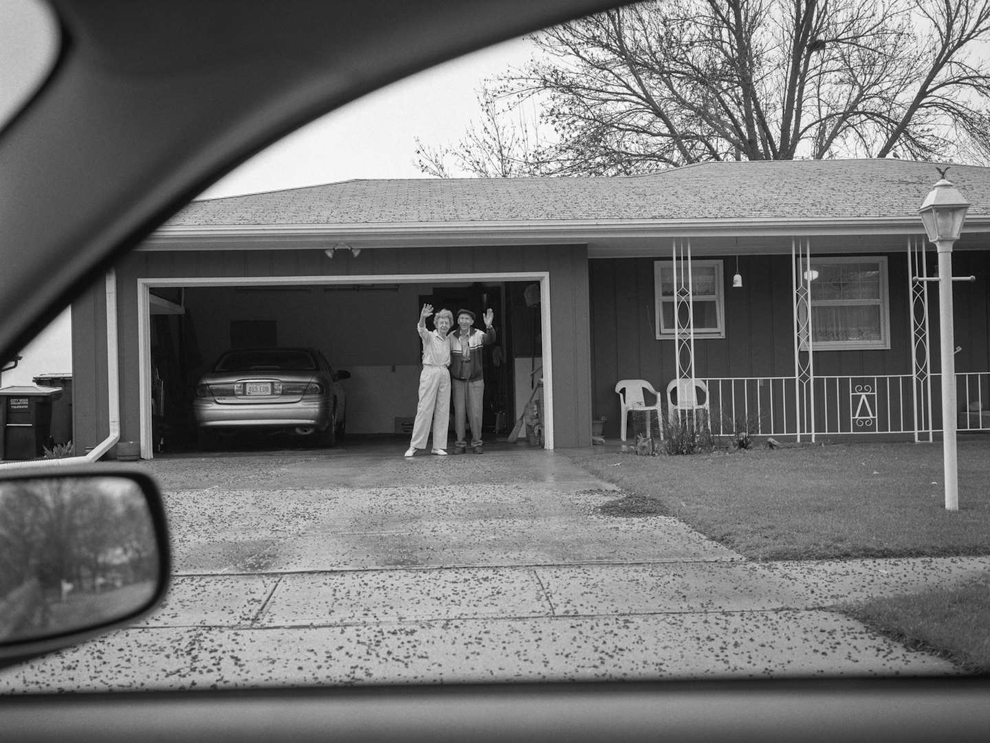 Deanna Dikeman - Leaving and waving, 3-2007.jpg