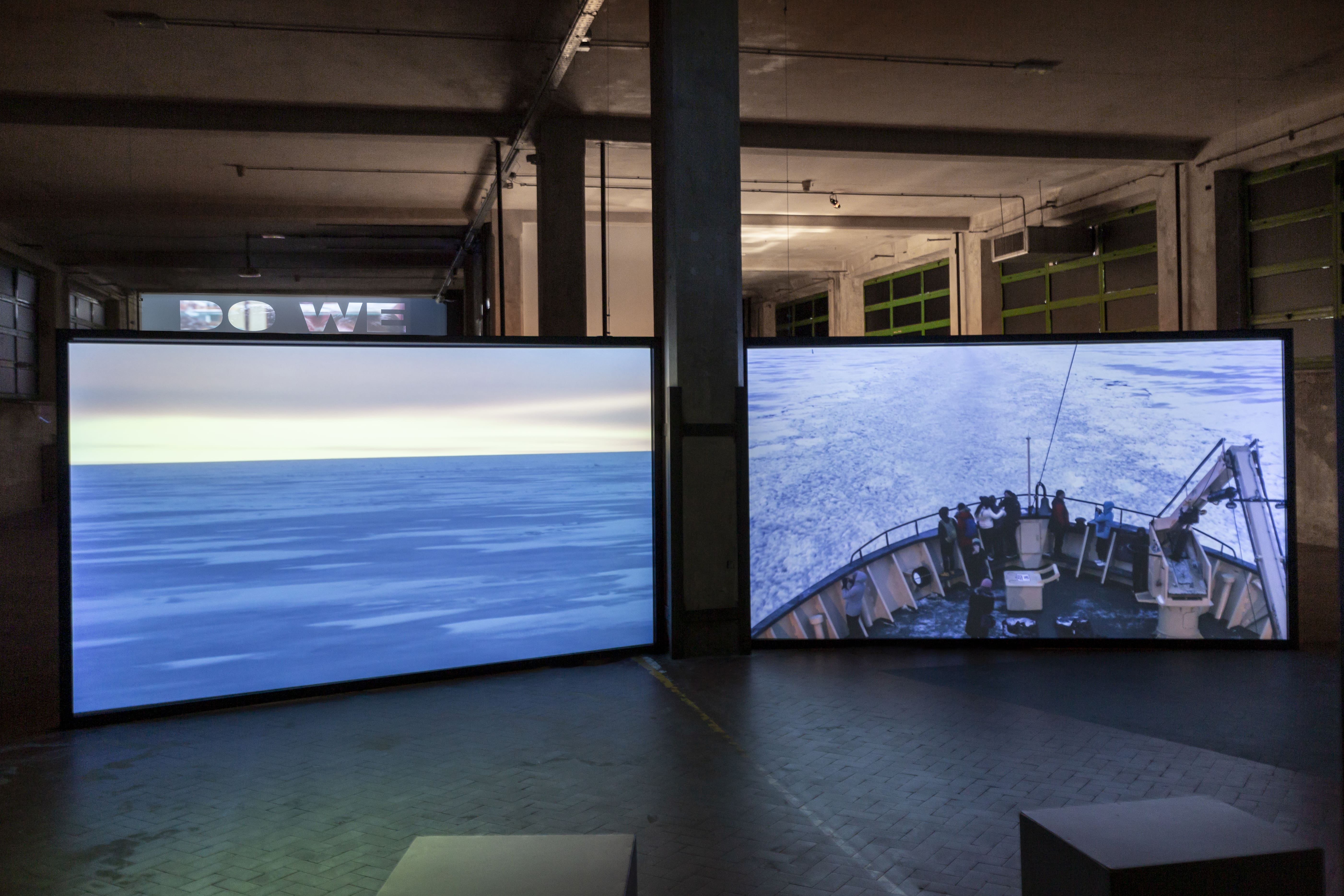 scene rompighiaccio, mostra resisting to trouble, foto courtesy of Manifattura tabacchi
