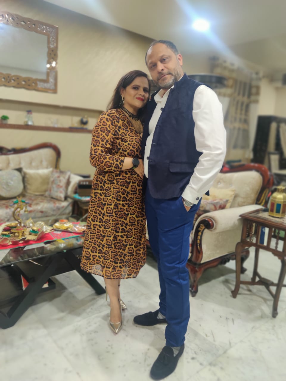Nidhi Kapoor and husband