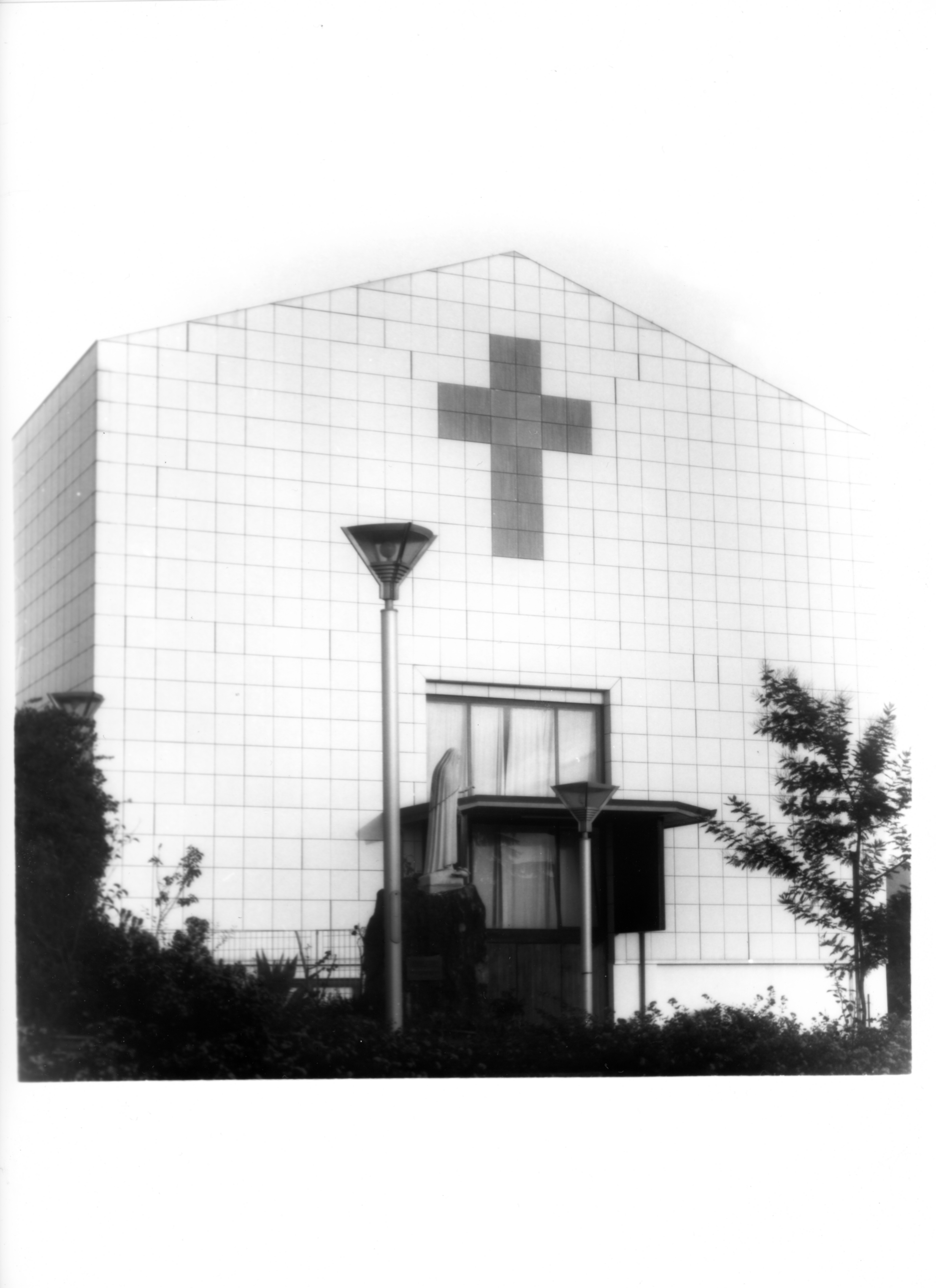 chiesa in bianco e nero foto Flavia Daniele
