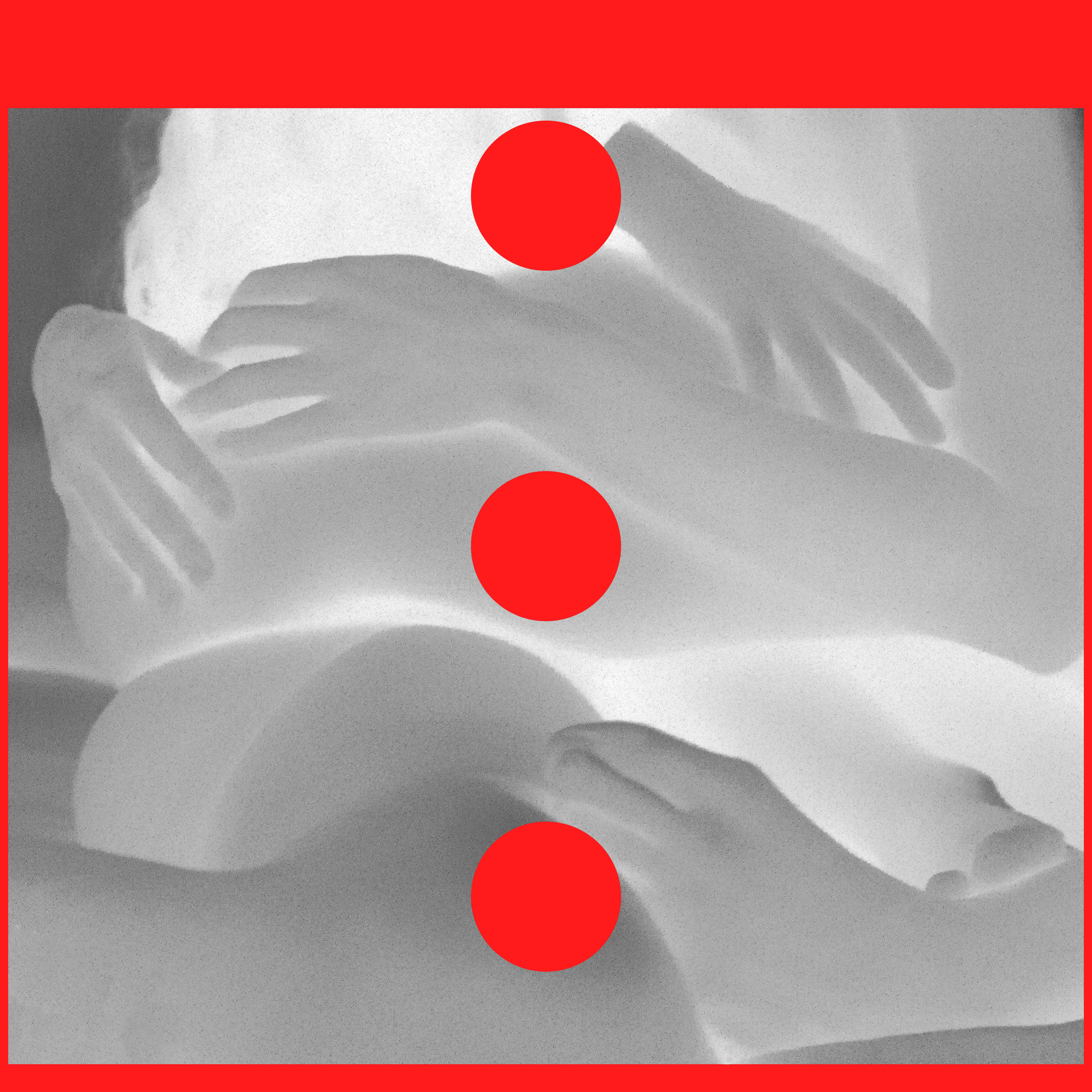 artwork punti rossi e braccia nere di Klim Kutsevsky