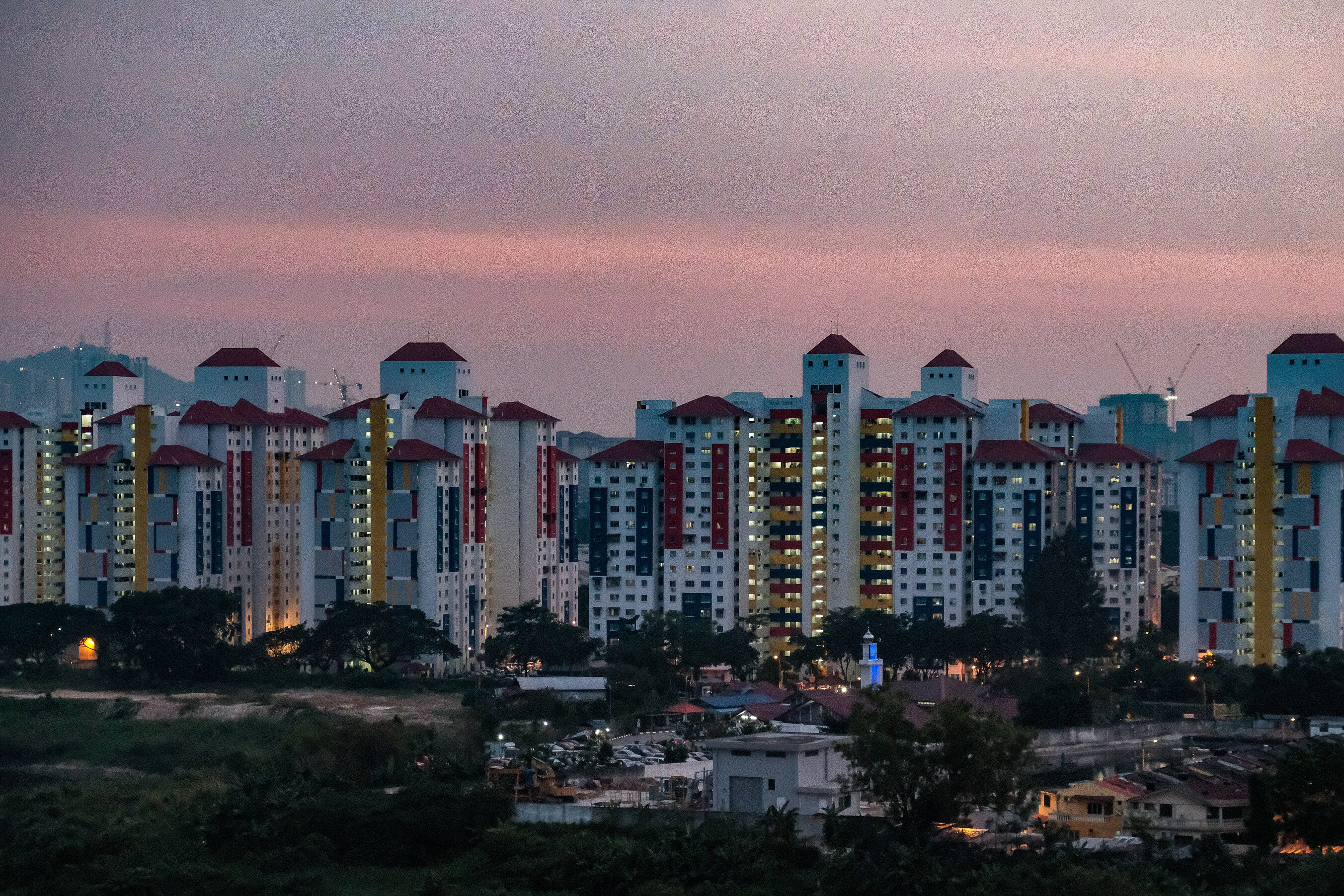 Public housing flats in Malaysia. Photo: Farhan Iqbal