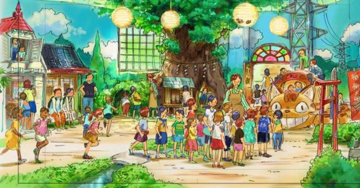 Here S How Totoro Land In Studio Ghibli S Theme Park Looks I D