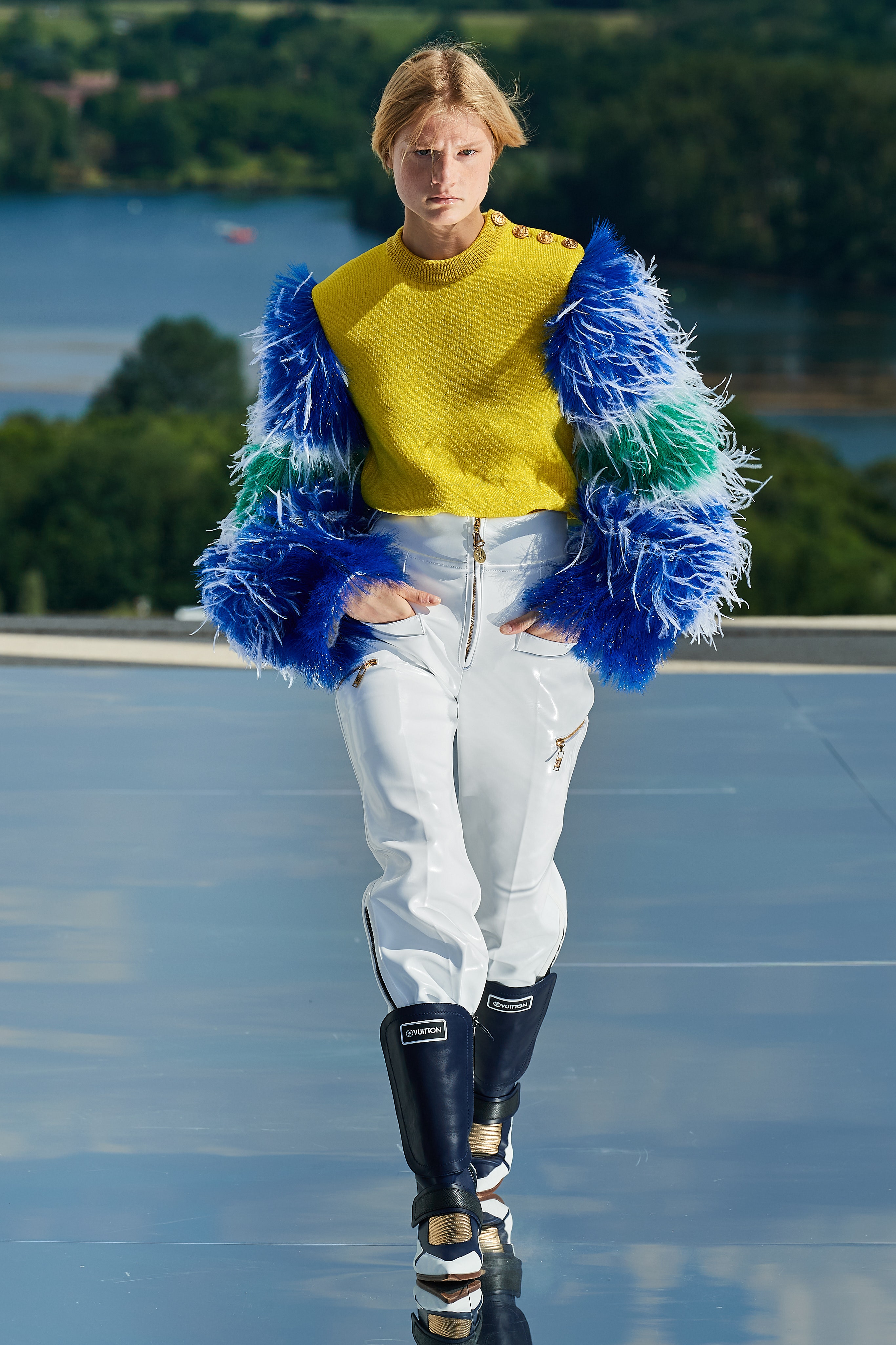 Felix poses at the photocall for Louis Vuitton Cruise Collection 2024  presentation held at Palazzo Borromeo in Isola Bella, Italy on May 24,  2023. Photo by Marco Piovanotto/ABACAPRESS.COM Stock Photo - Alamy