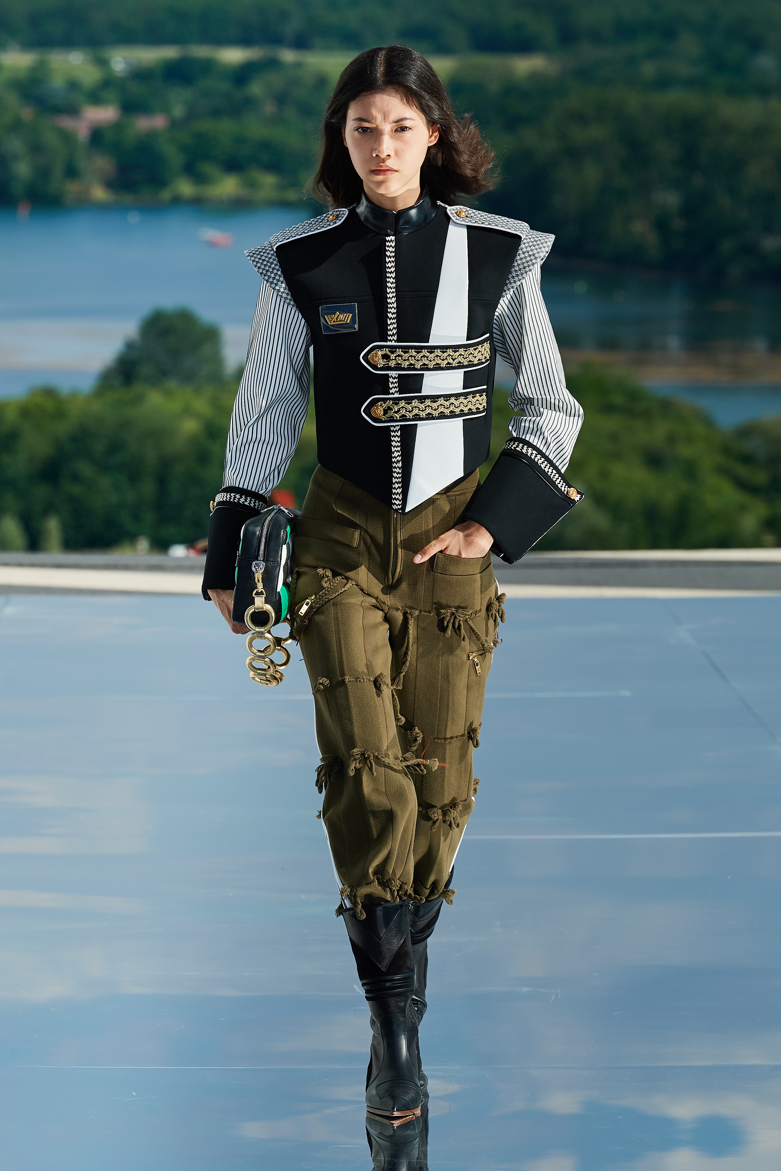 Louis Vuitton's Cruise 2022 fashion show