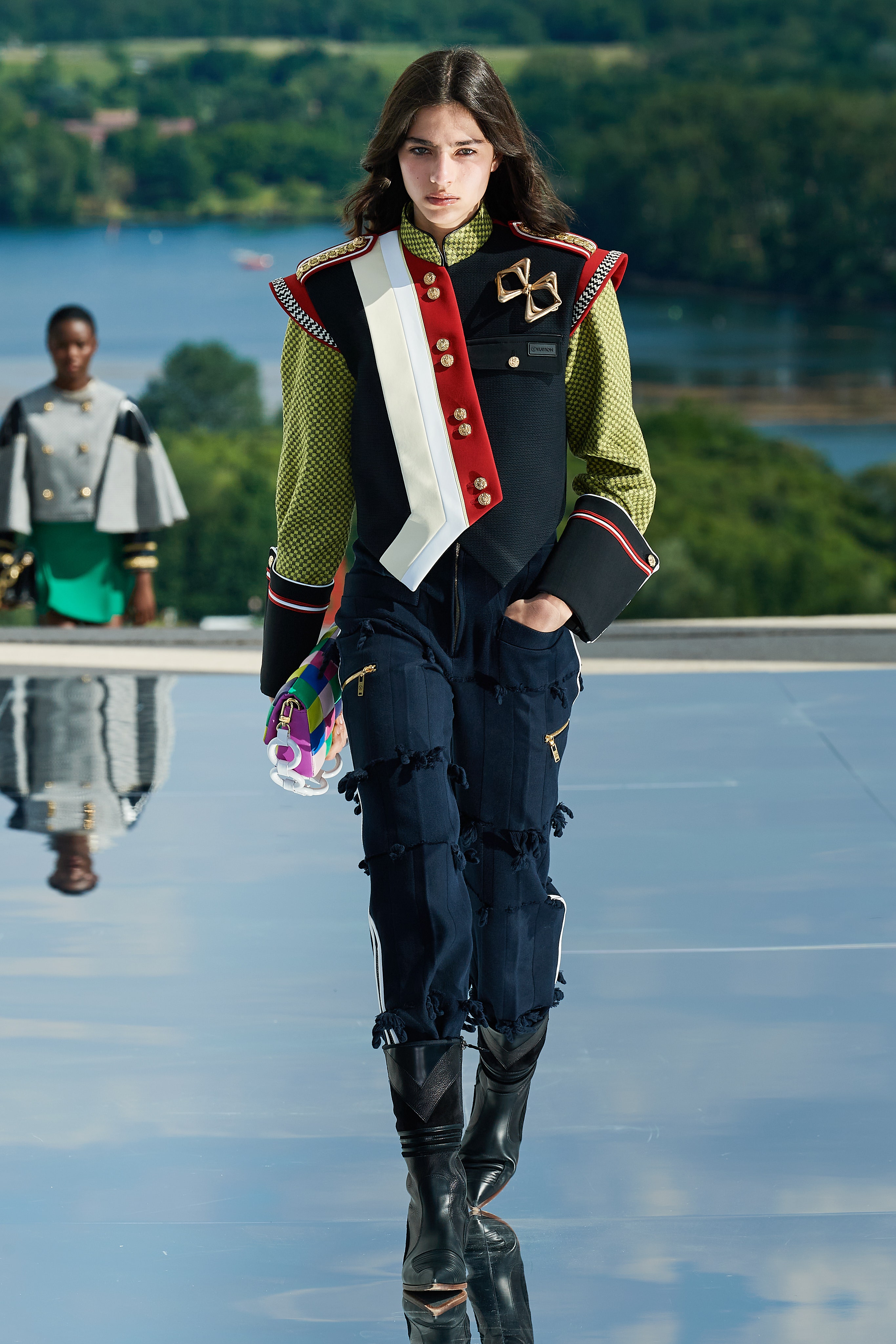 Louis Vuitton's Cruise 2022 fashion show