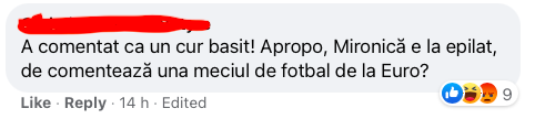 ioana cosma comentatoare femeie fotbal euro 2020