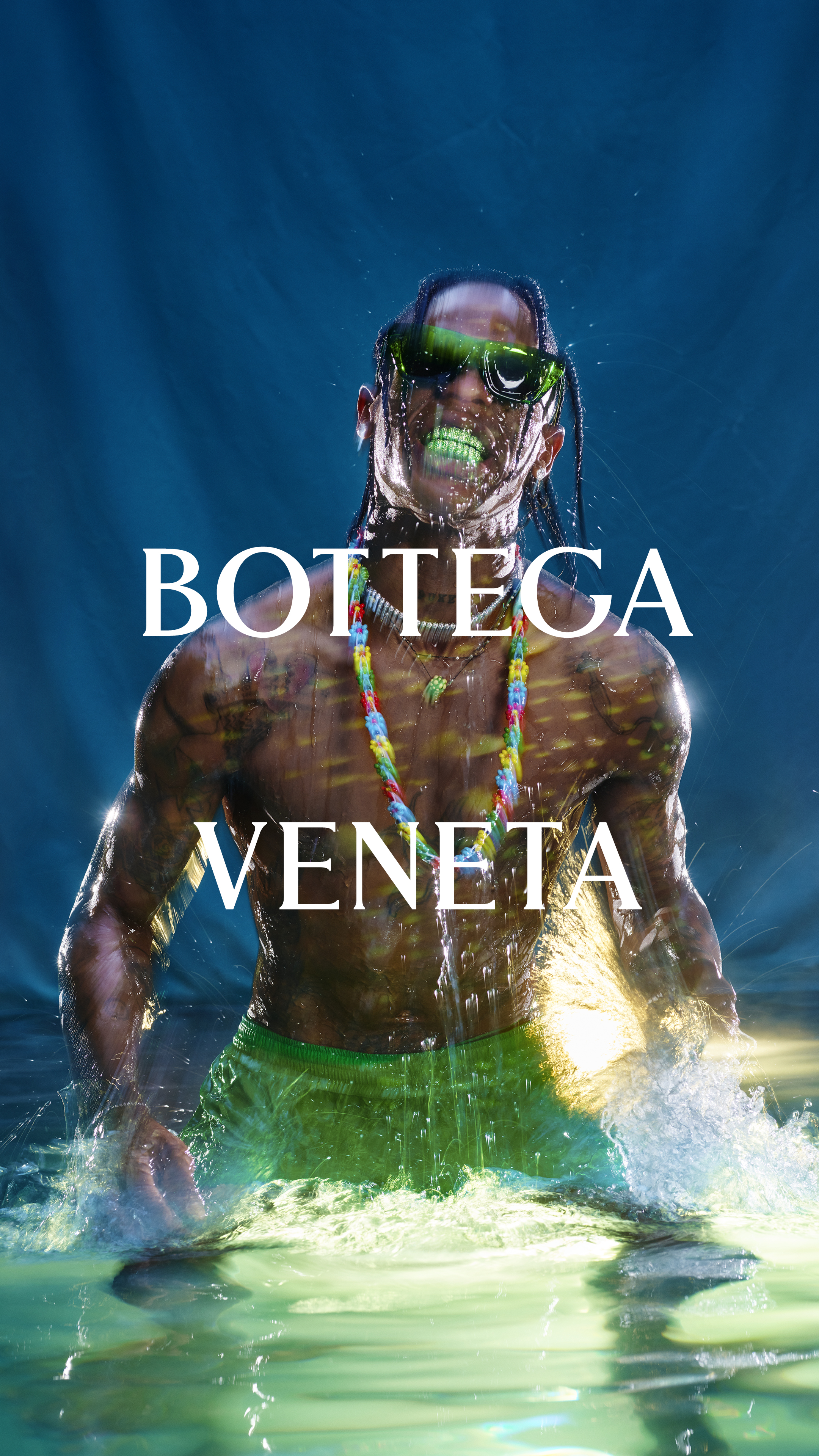 Travis Scott for Bottega Veneta by David Lachapelle