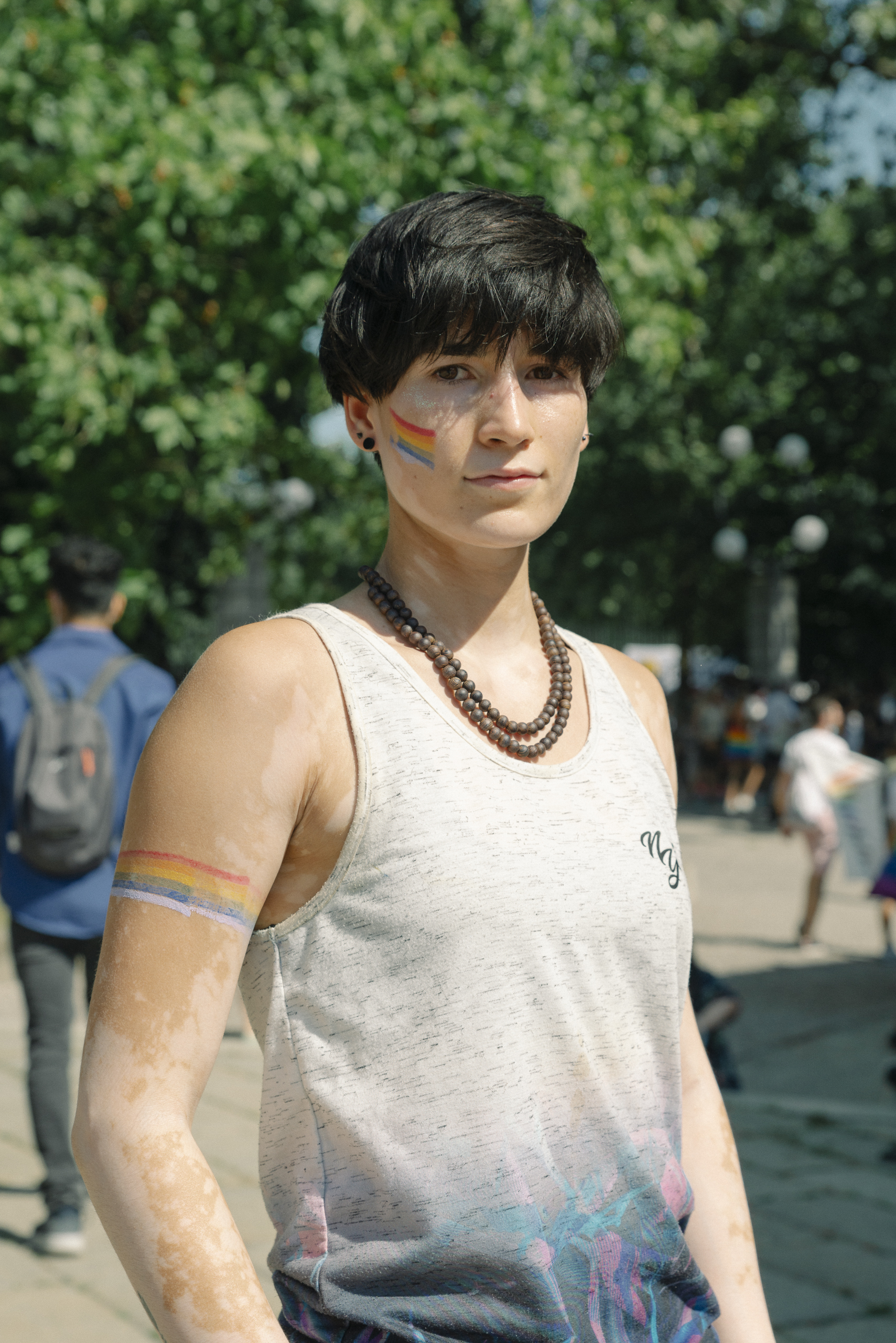 ragazz vitiligine pride milano 2021 Foto di Clotilde Petrosino