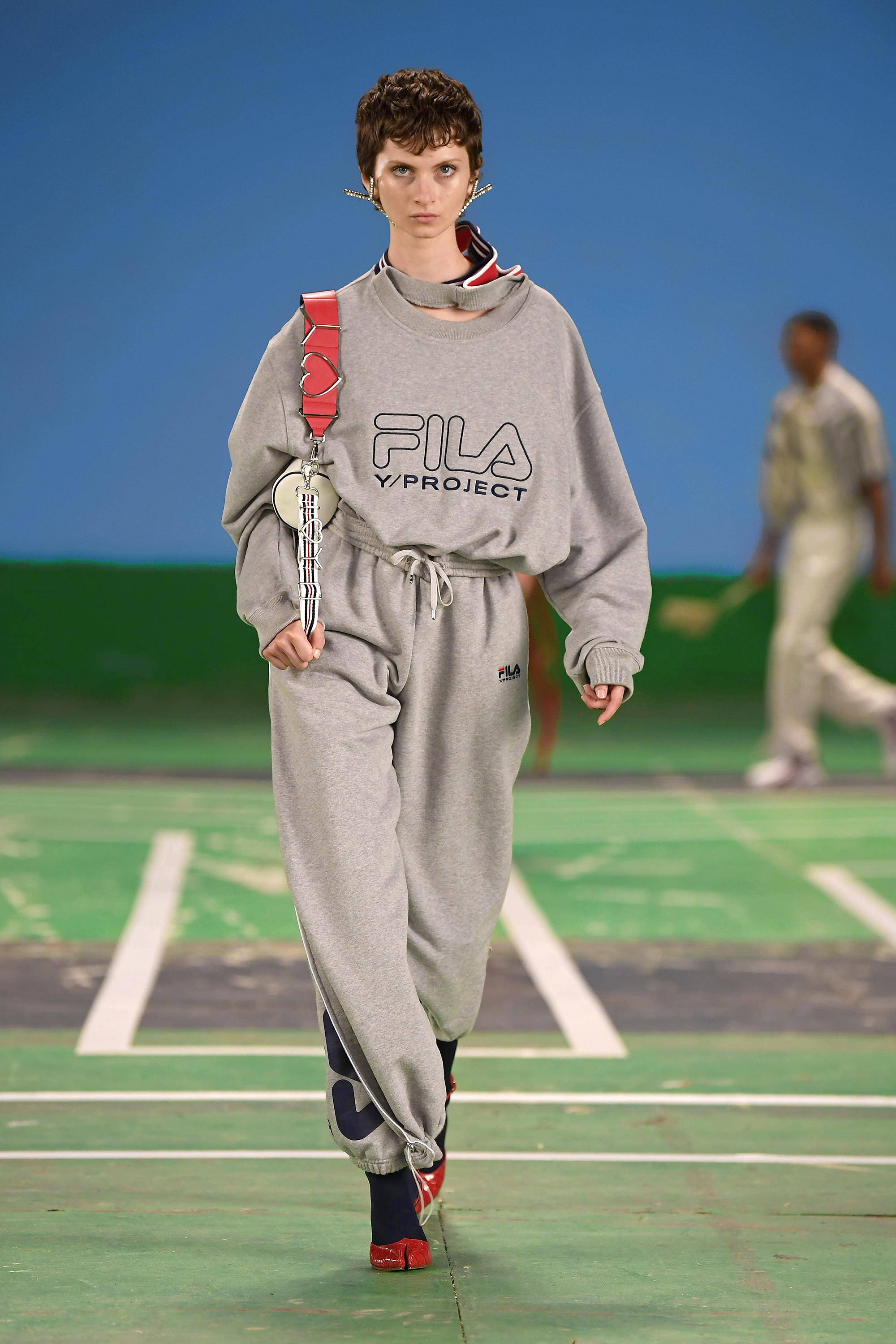 Y PROJECT fila 22SS リバーシブルスウェット フィラ コラボ-