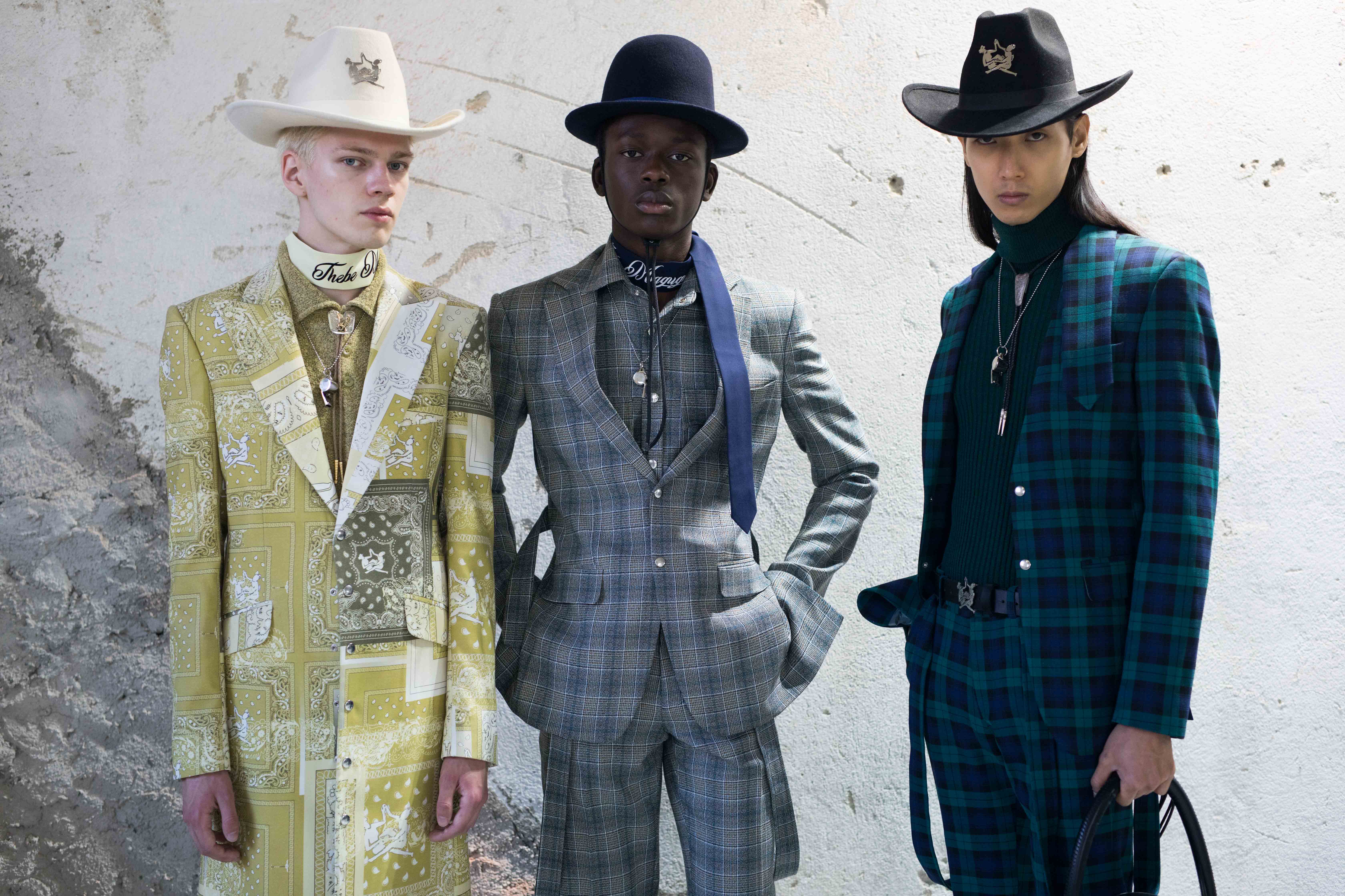 fotografie backstage performance thebe magugu 100° guest pitti immagine