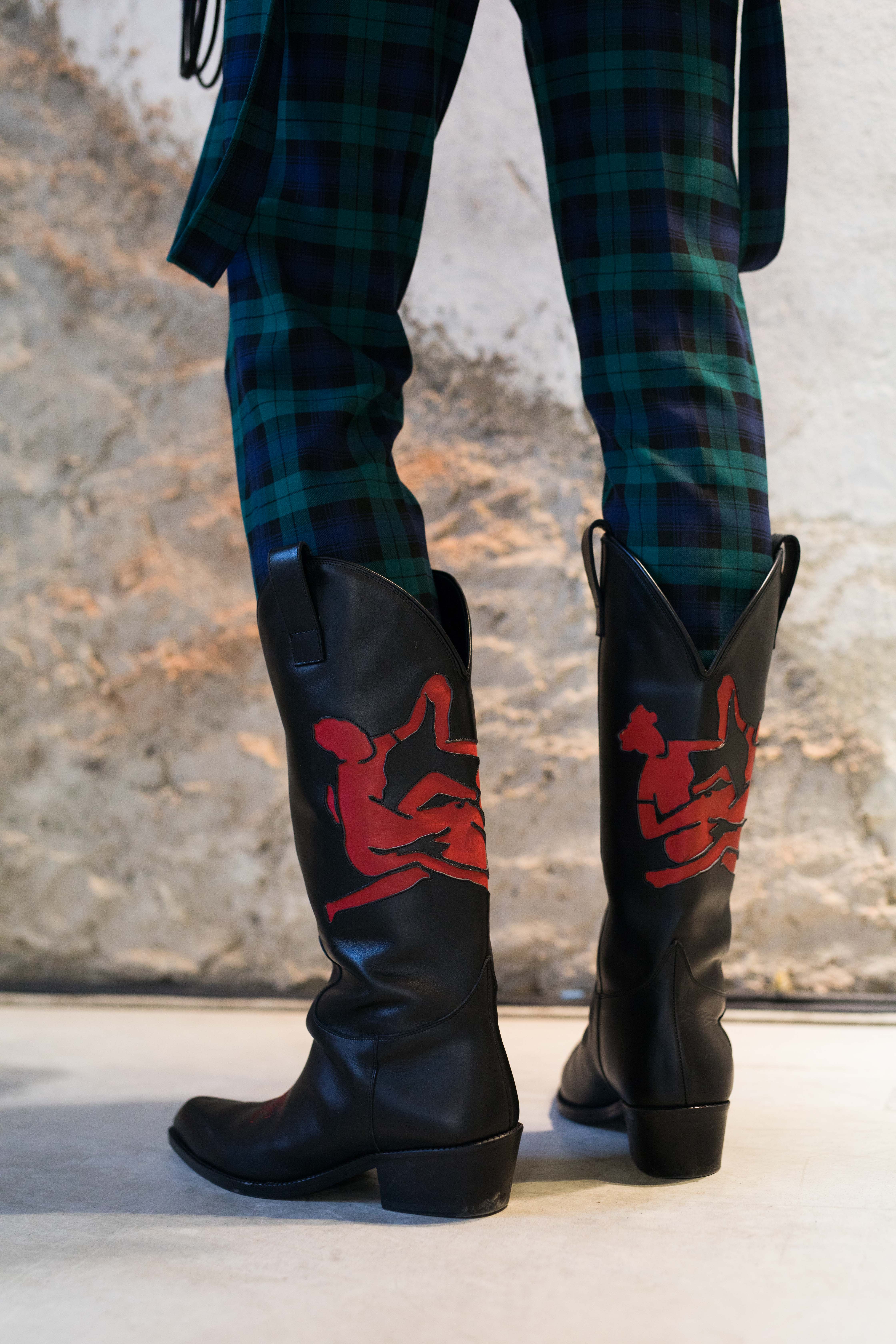 fotografie backstage performance thebe magugu 100° guest pitti immagine