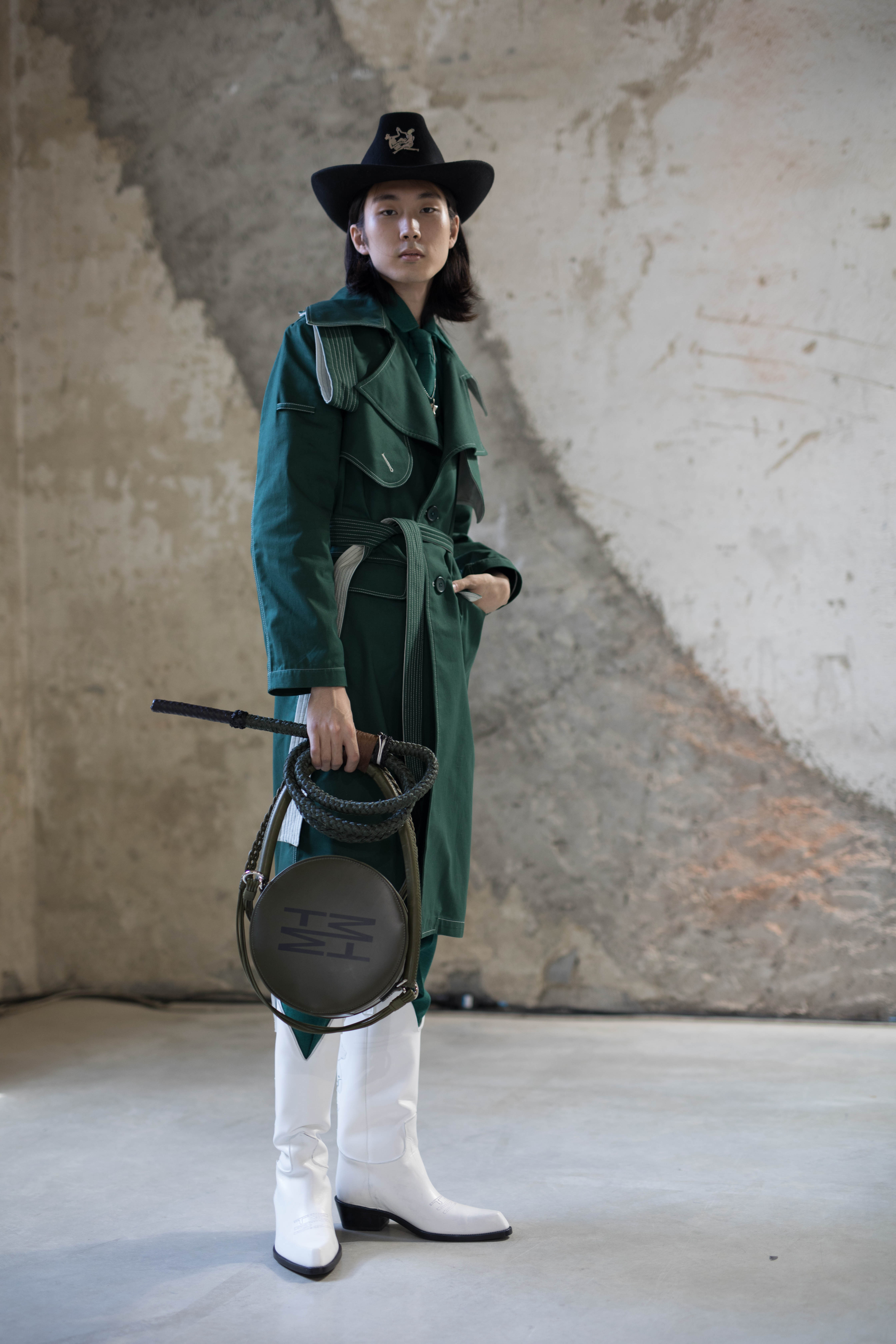 fotografie backstage performance thebe magugu 100° guest pitti immagine