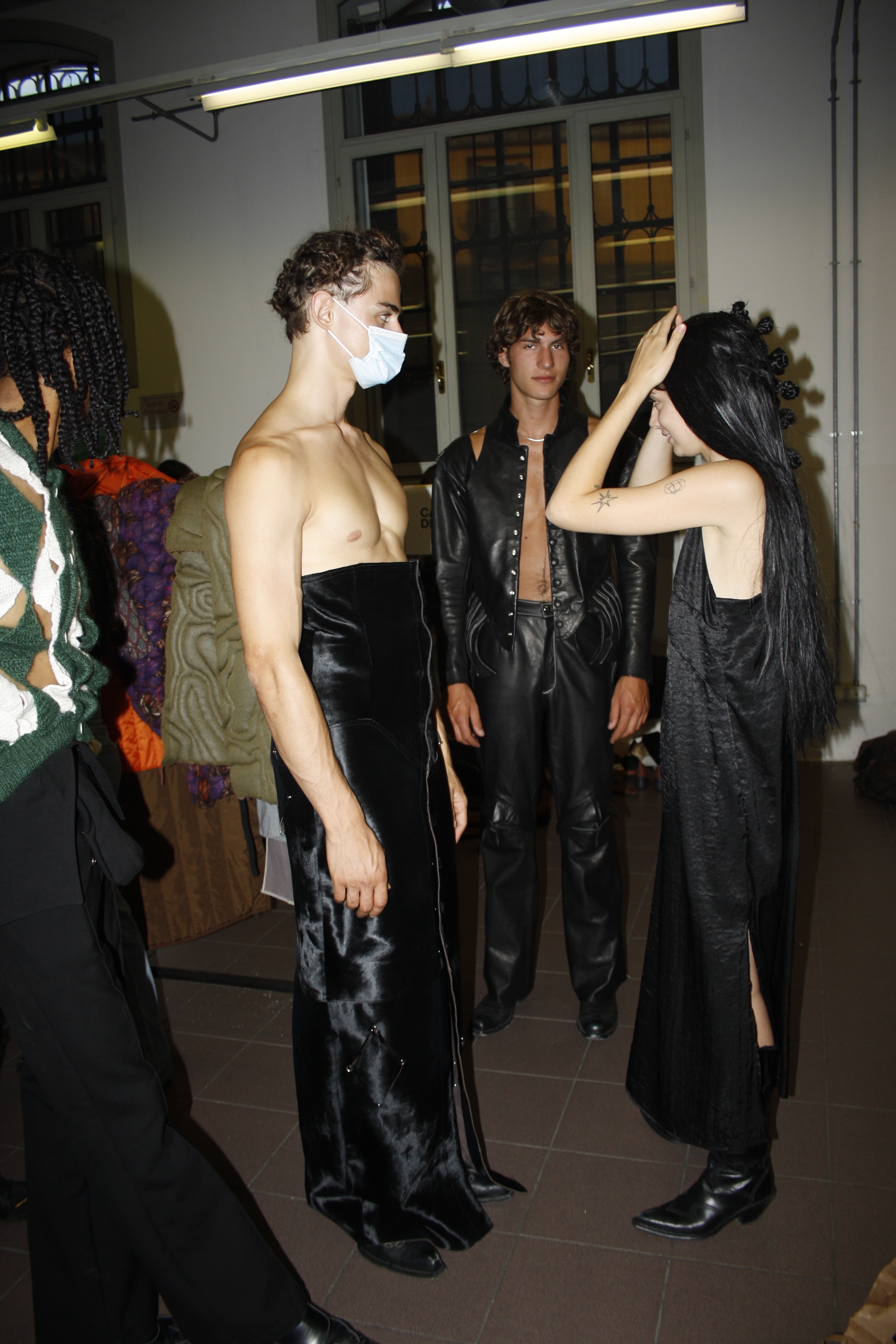 fashion at iuav vie di accesso Venezia 2021 backstage fotografia