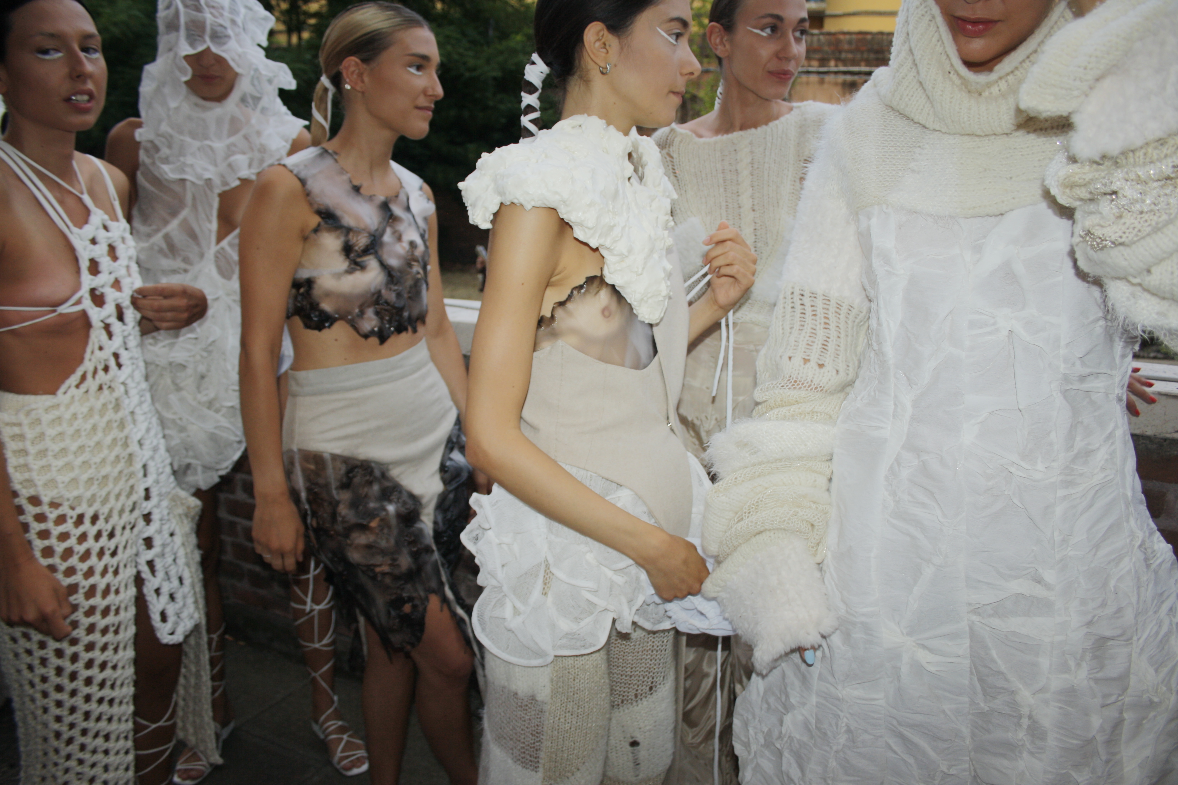 fashion at iuav vie di accesso Venezia 2021 backstage fotografia