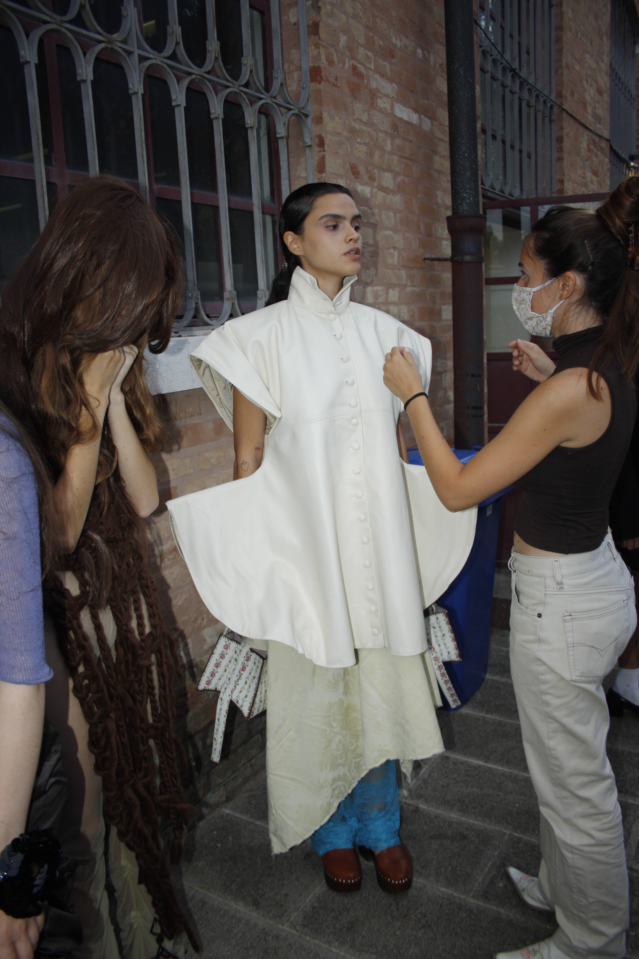fashion at iuav vie di accesso Venezia 2021 backstage fotografia