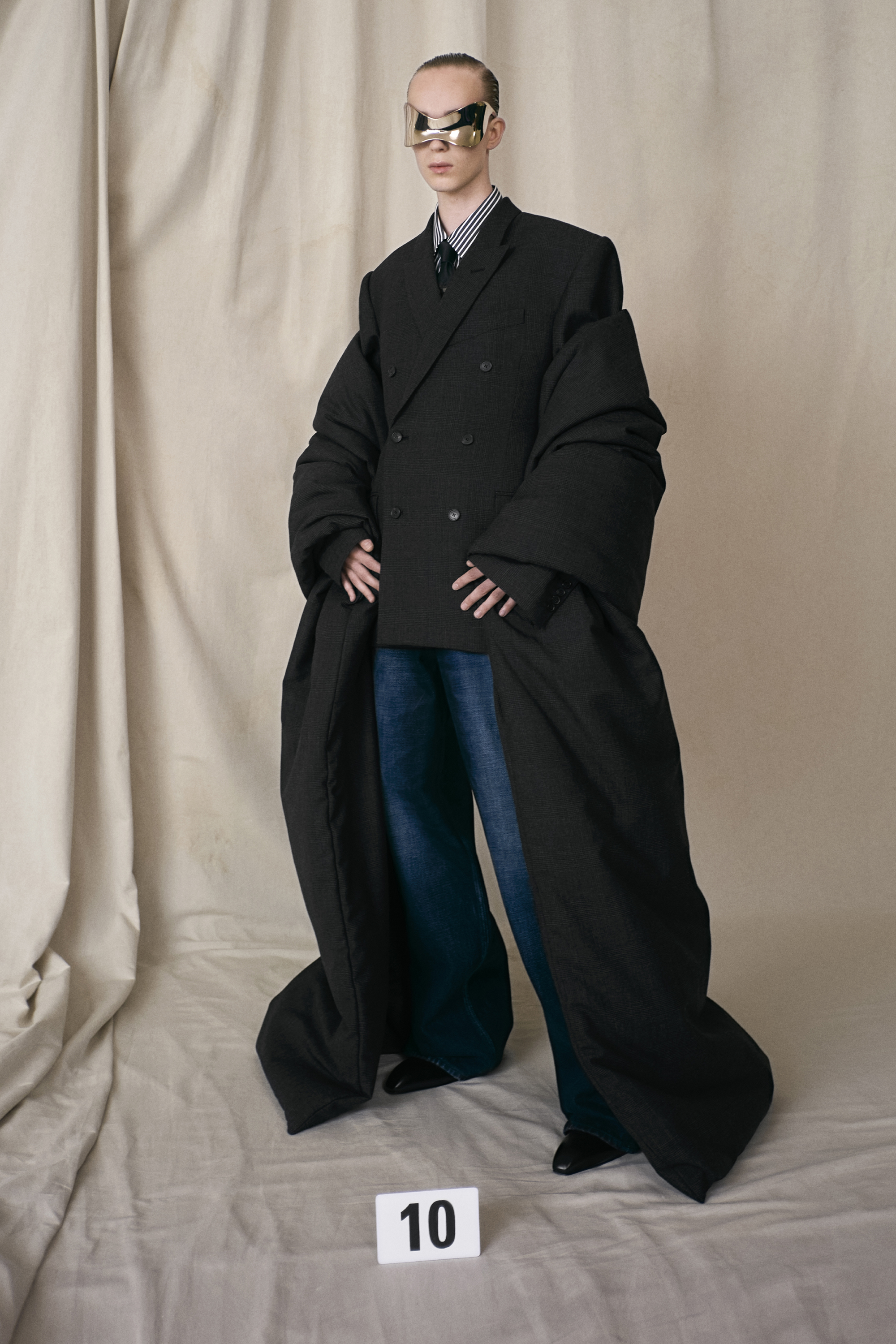 Balenciaga's new couture for men is impeccable prom gear for plutocrats