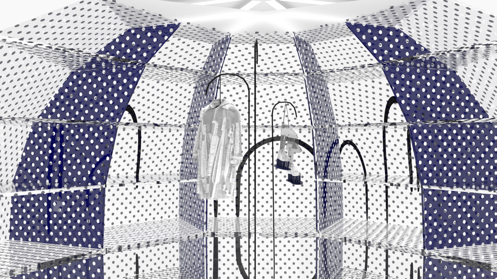 Stills from Kijeong Choi's RCA MA Fashion graduate project