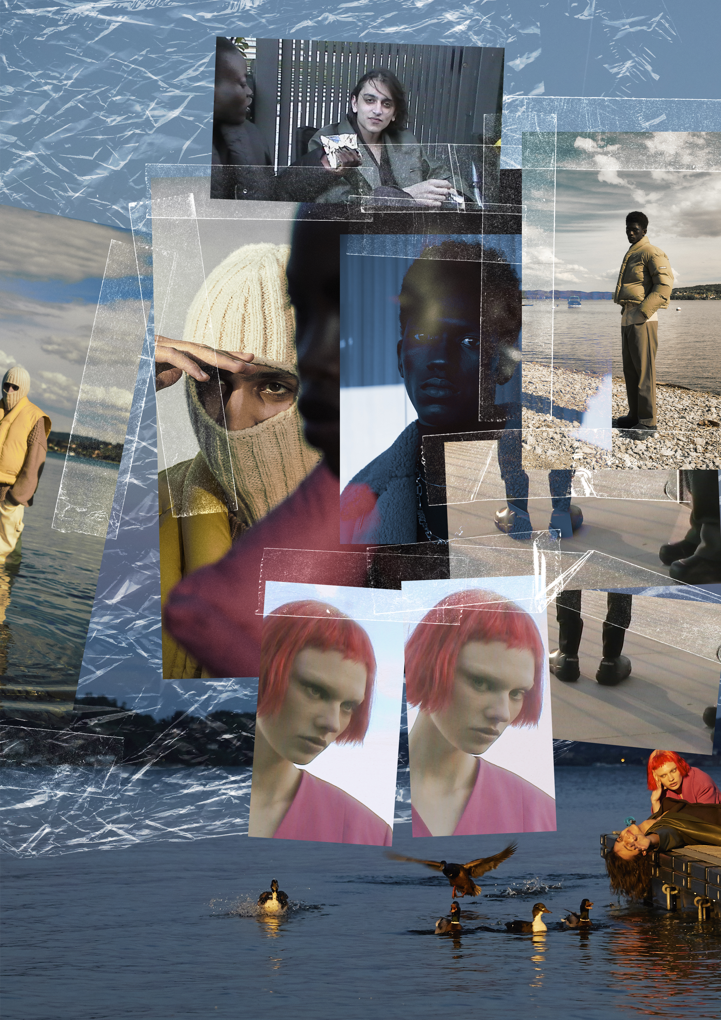 AMBUSH FW21 backstage campaign