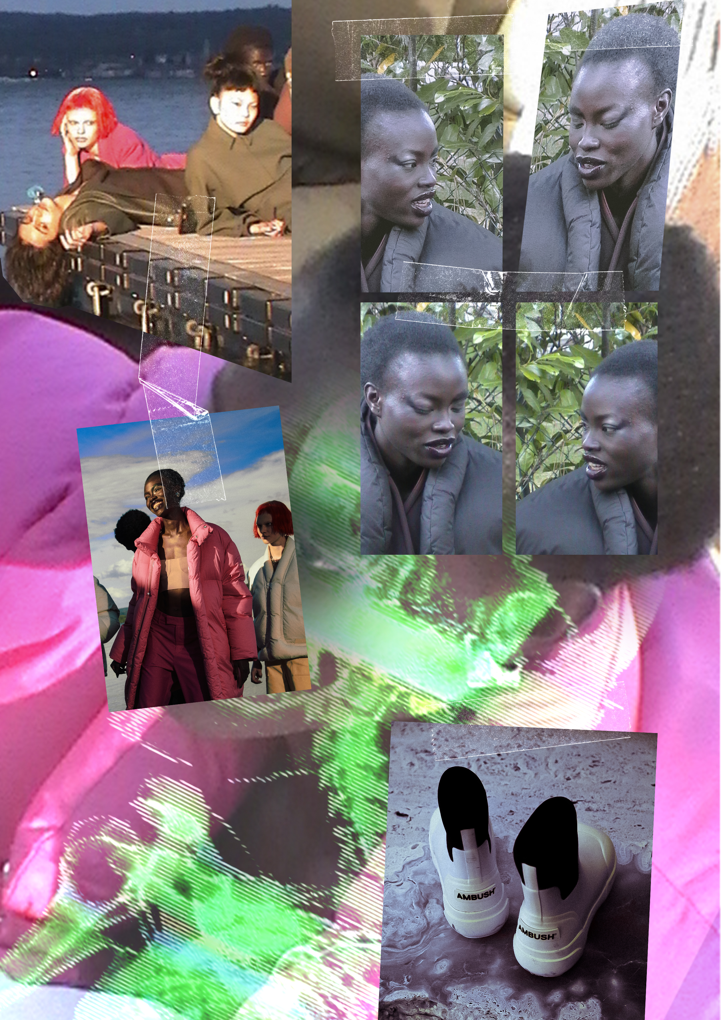 AMBUSH FW21 backstage campaign