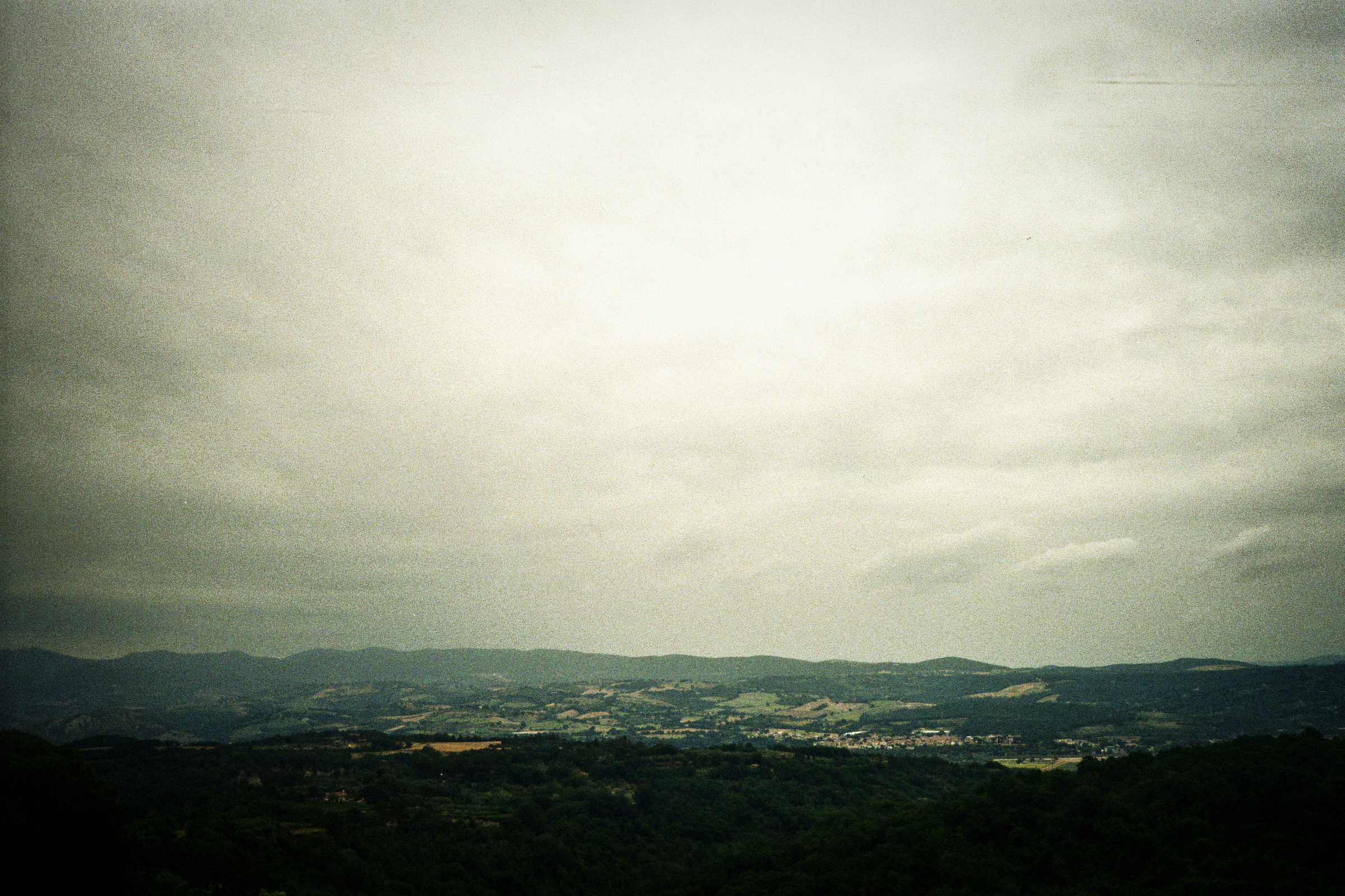 orizzonte con colline