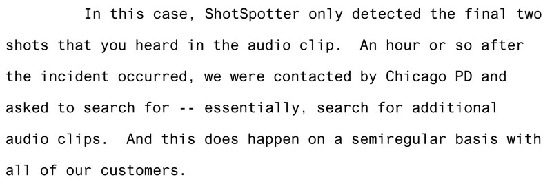 Excerpt from the transcript of Paul Greene's expert witness testimony during the trial of Ernesto Godinez.