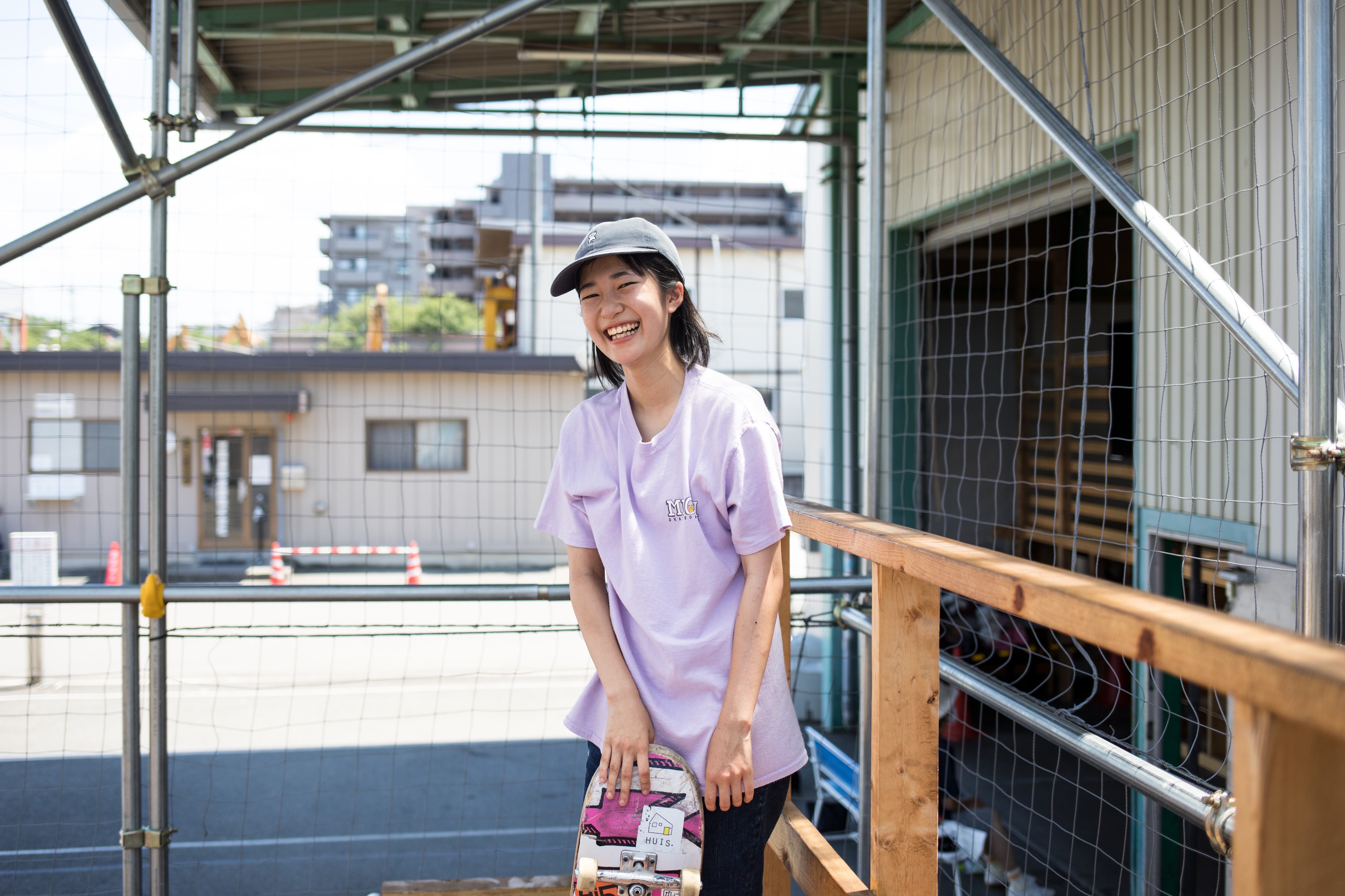 Skater perempuan Rinka Kanamori di Jepang