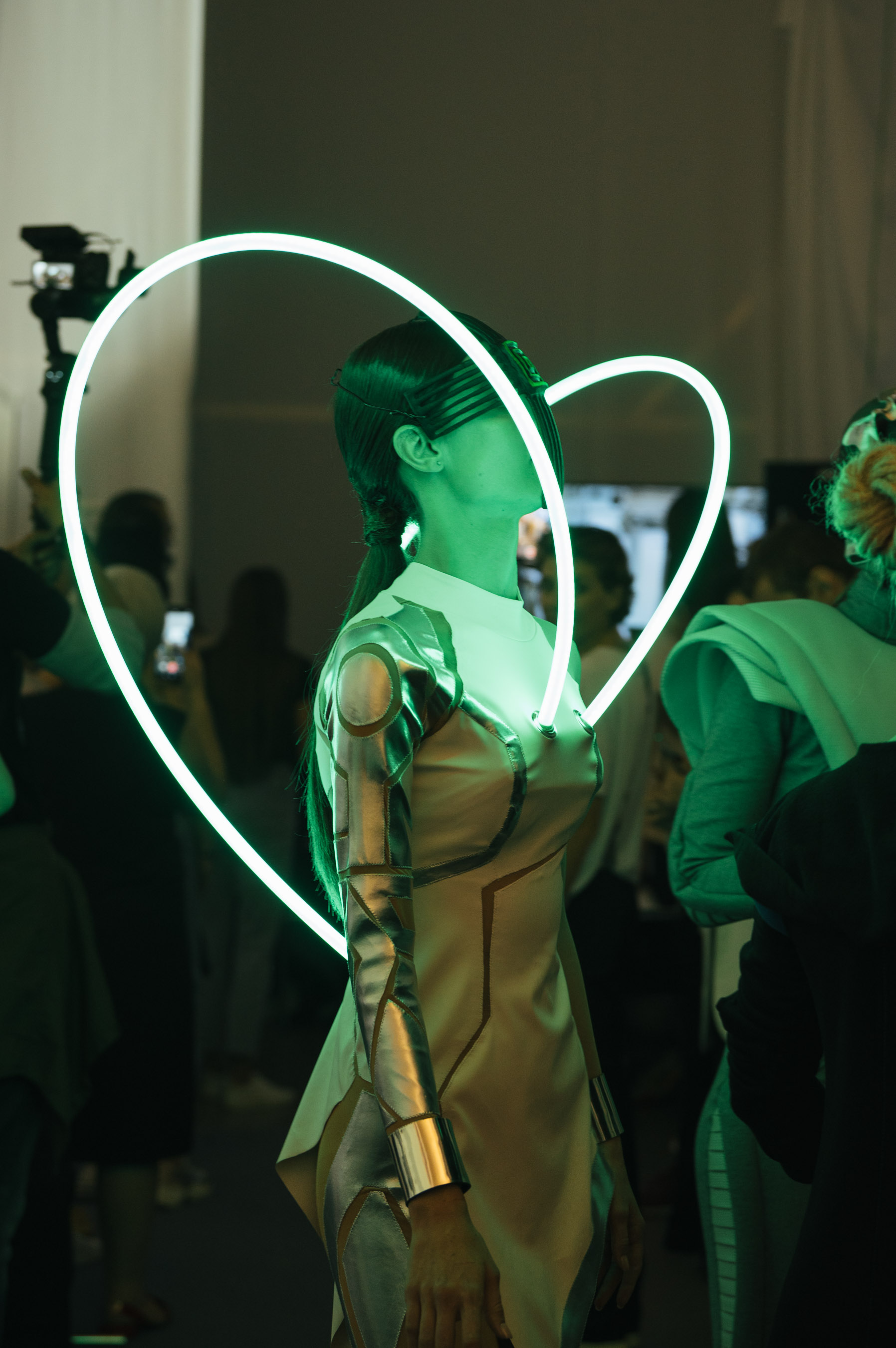 backstage ukrainian fashion week 2021 fotografie di Alexander C. Luque