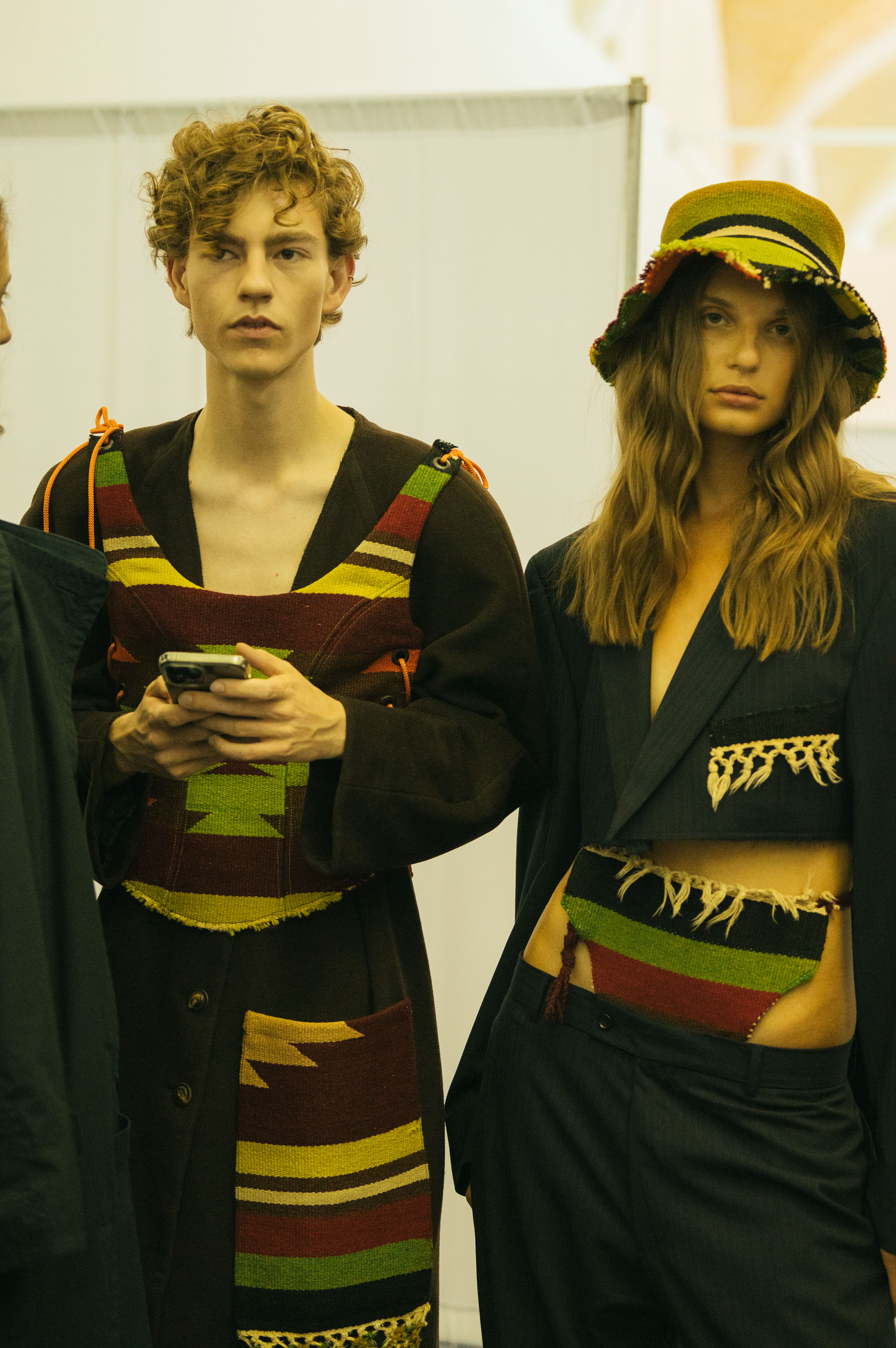 backstage ukrainian fashion week 2021 fotografie di Alexander C. Luque