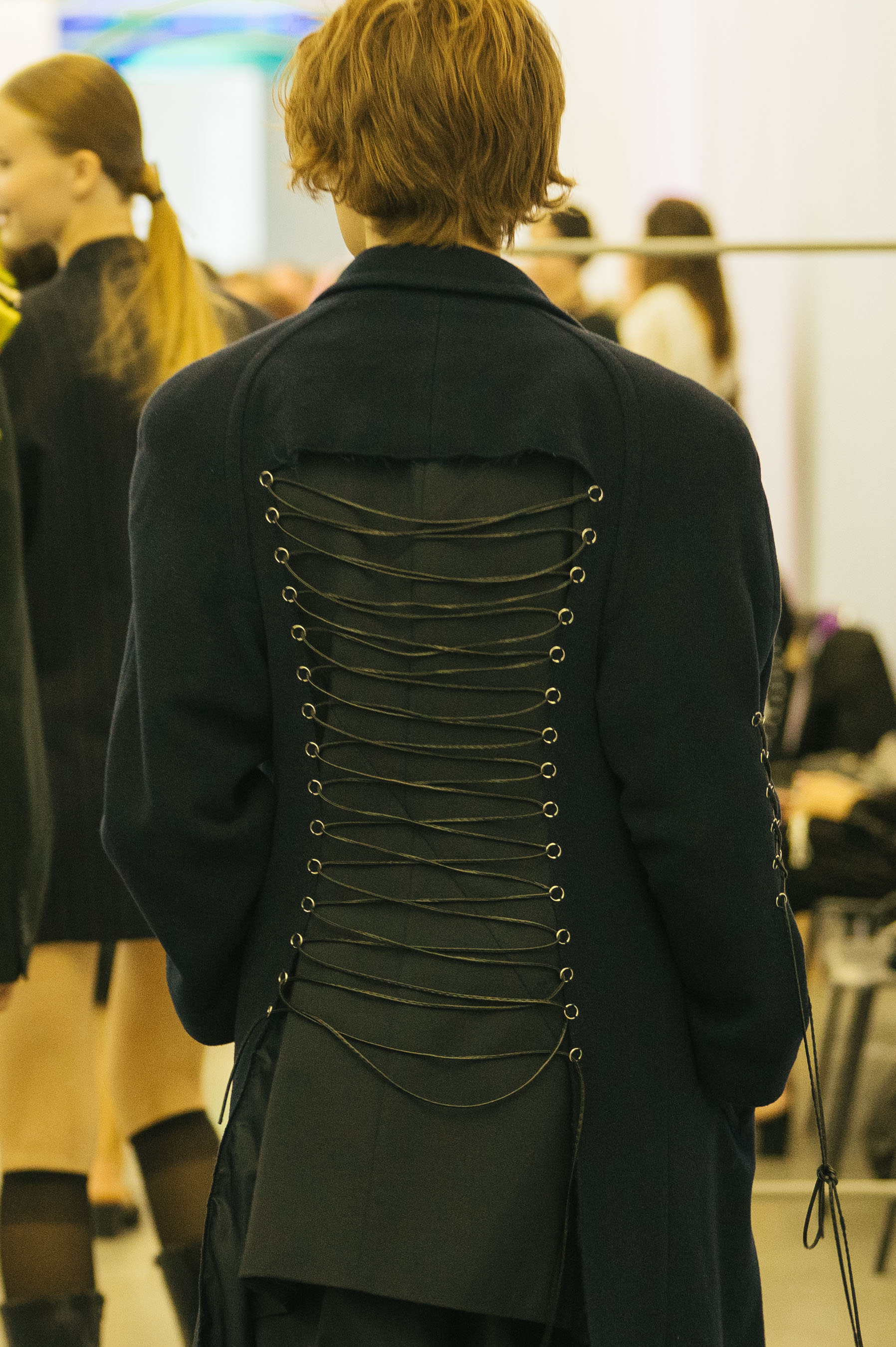 backstage ukrainian fashion week 2021 fotografie di Alexander C. Luque