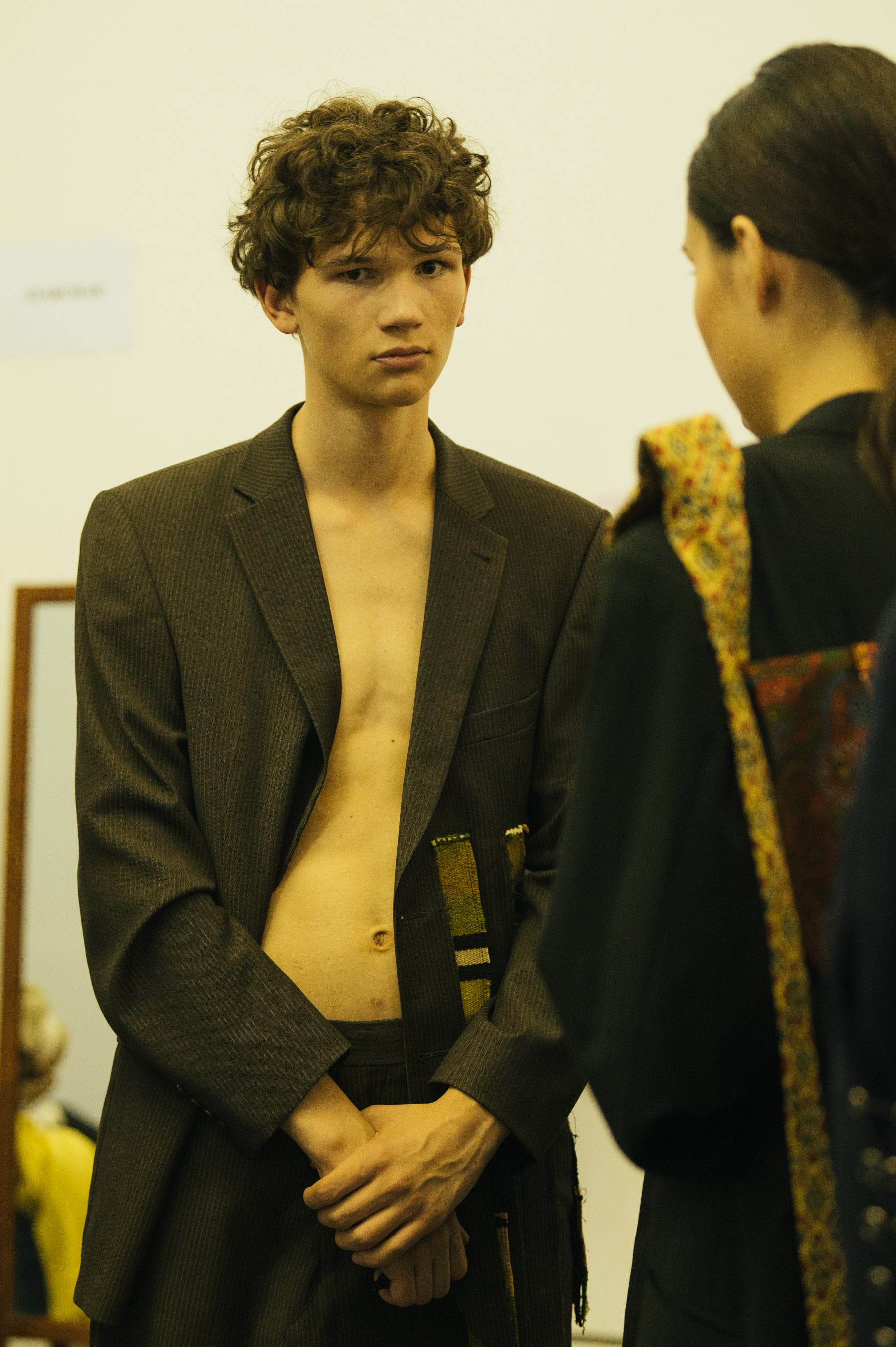 backstage ukrainian fashion week 2021 fotografie di Alexander C. Luque