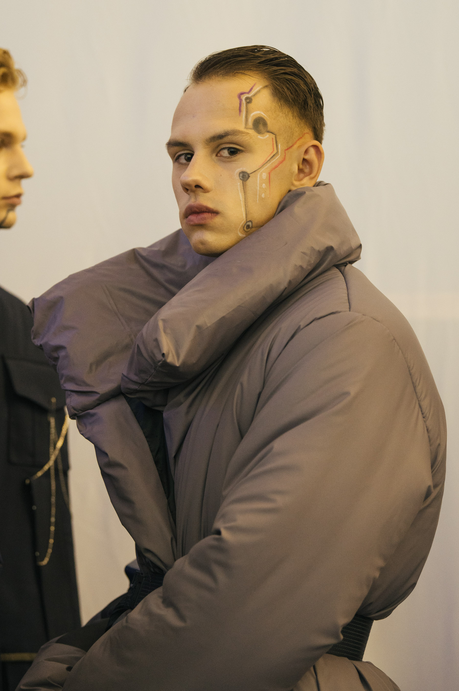 backstage ukrainian fashion week 2021 fotografie di Alexander C. Luque