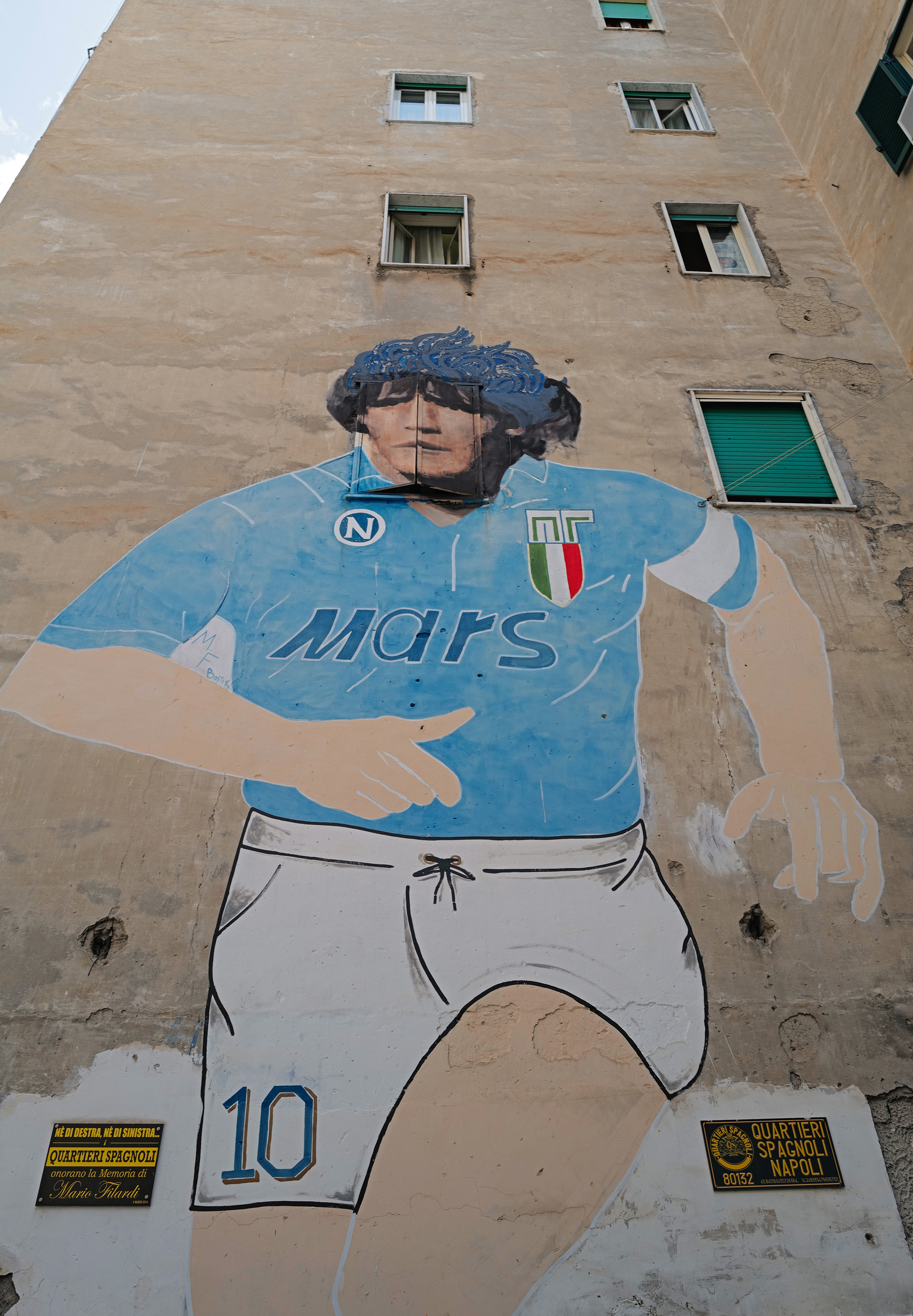 murales di maradona