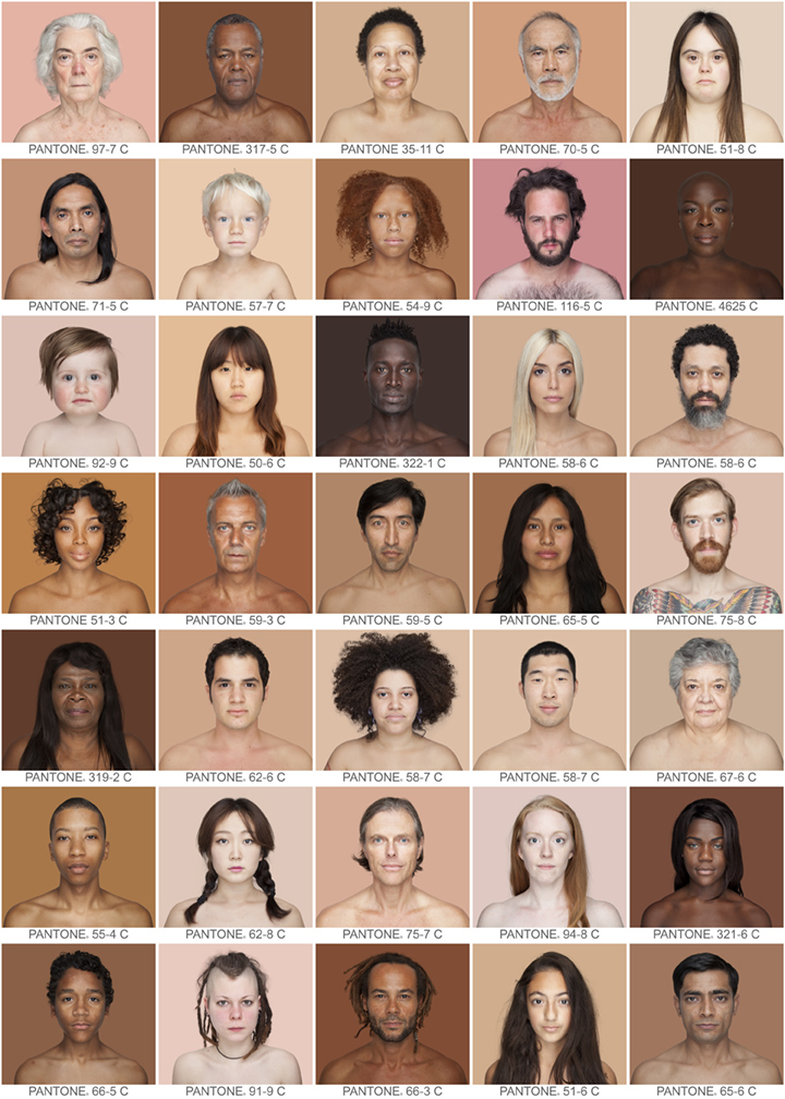 humanae di angelica dass colori pantone pelle