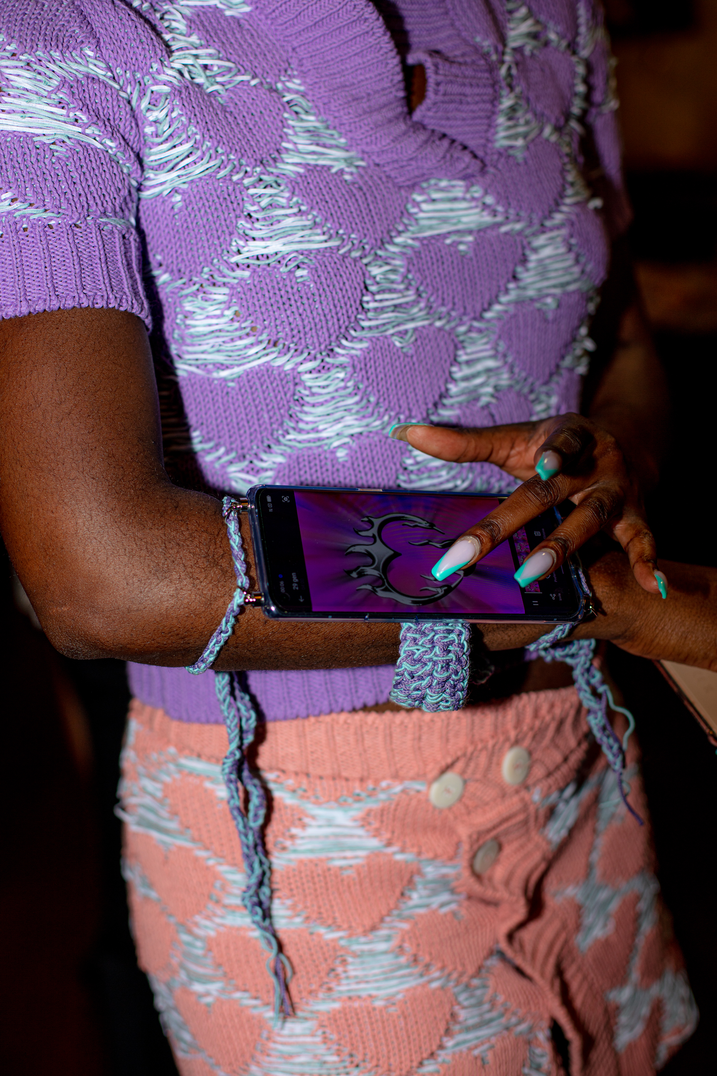 marco rambaldi s/s 22 milano fashion week backstage fotografia di andrea zendali