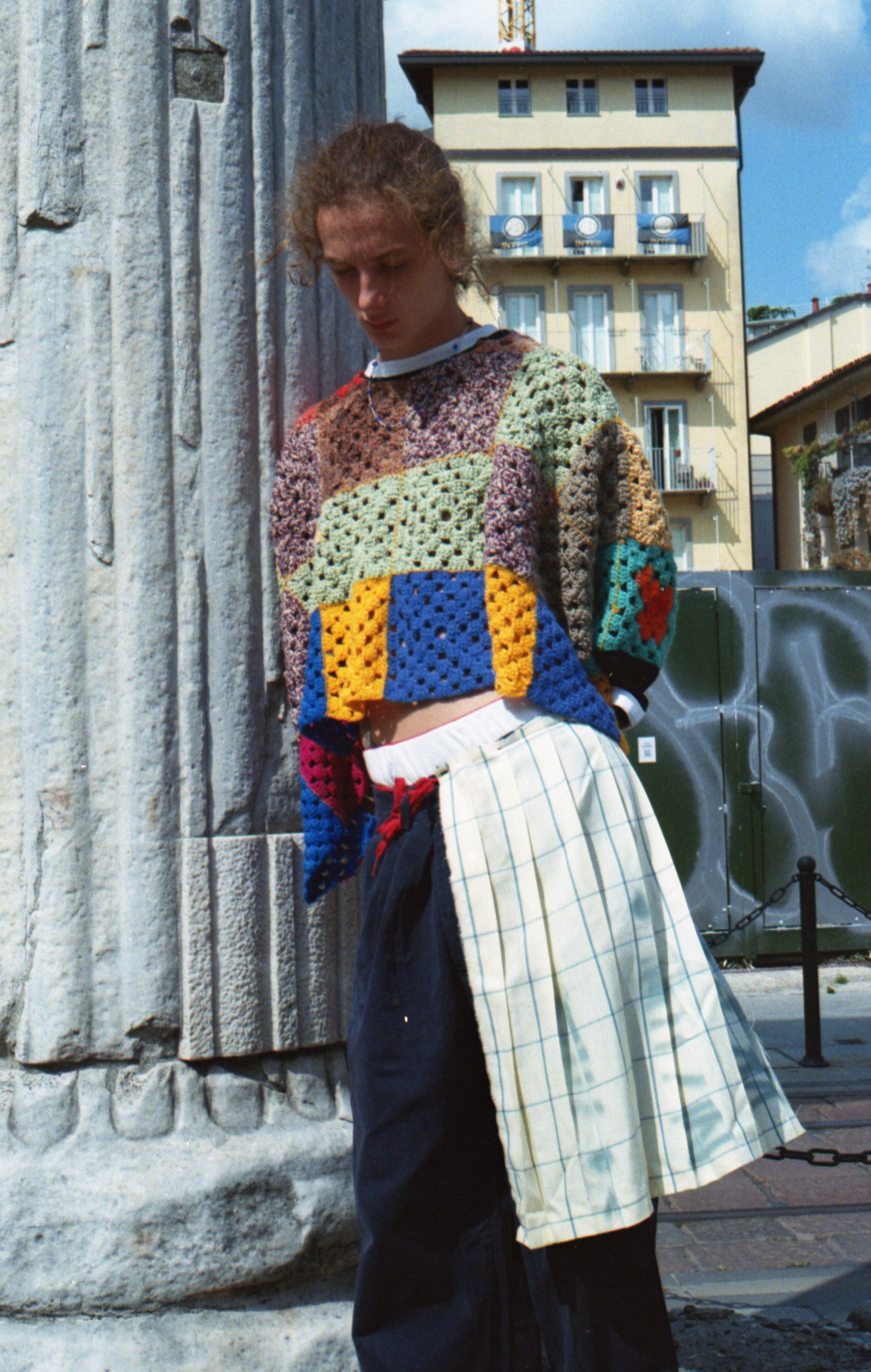 simon cracker capsule collection colonne milano