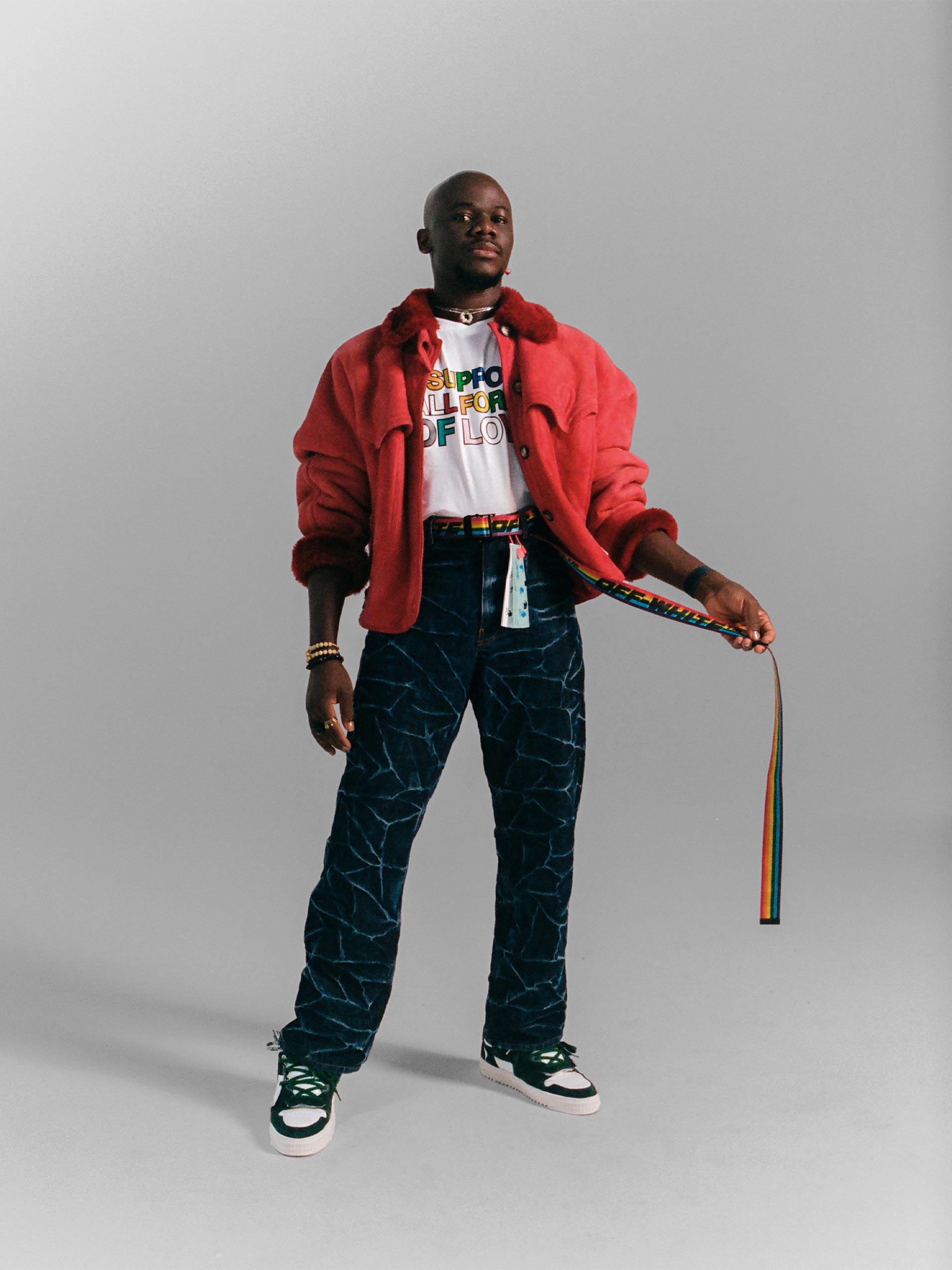 Uchechukwu Onwa capsule collection virgil abloh pride 2021