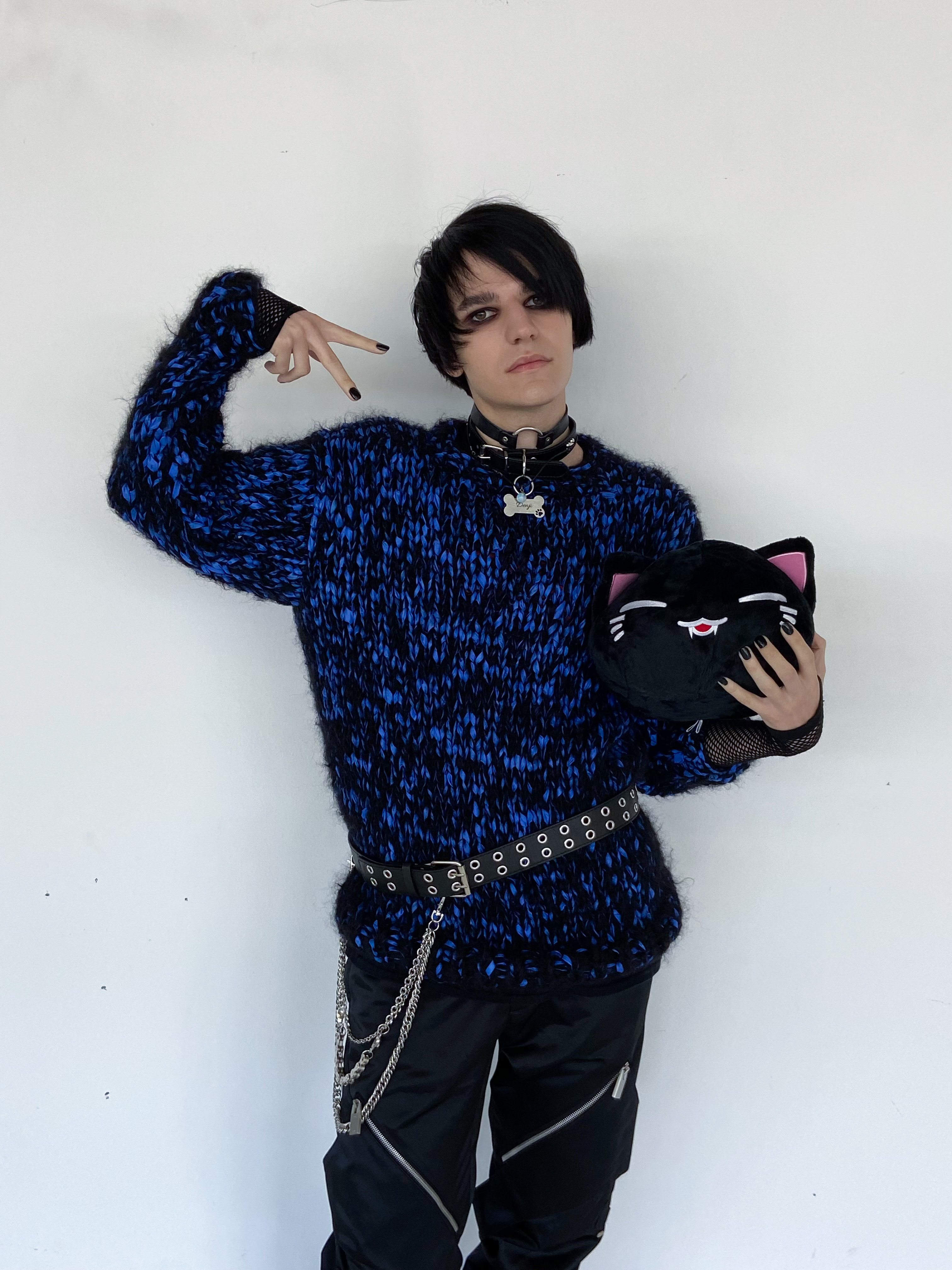 sottocultura goth punk emo gen z fotografie