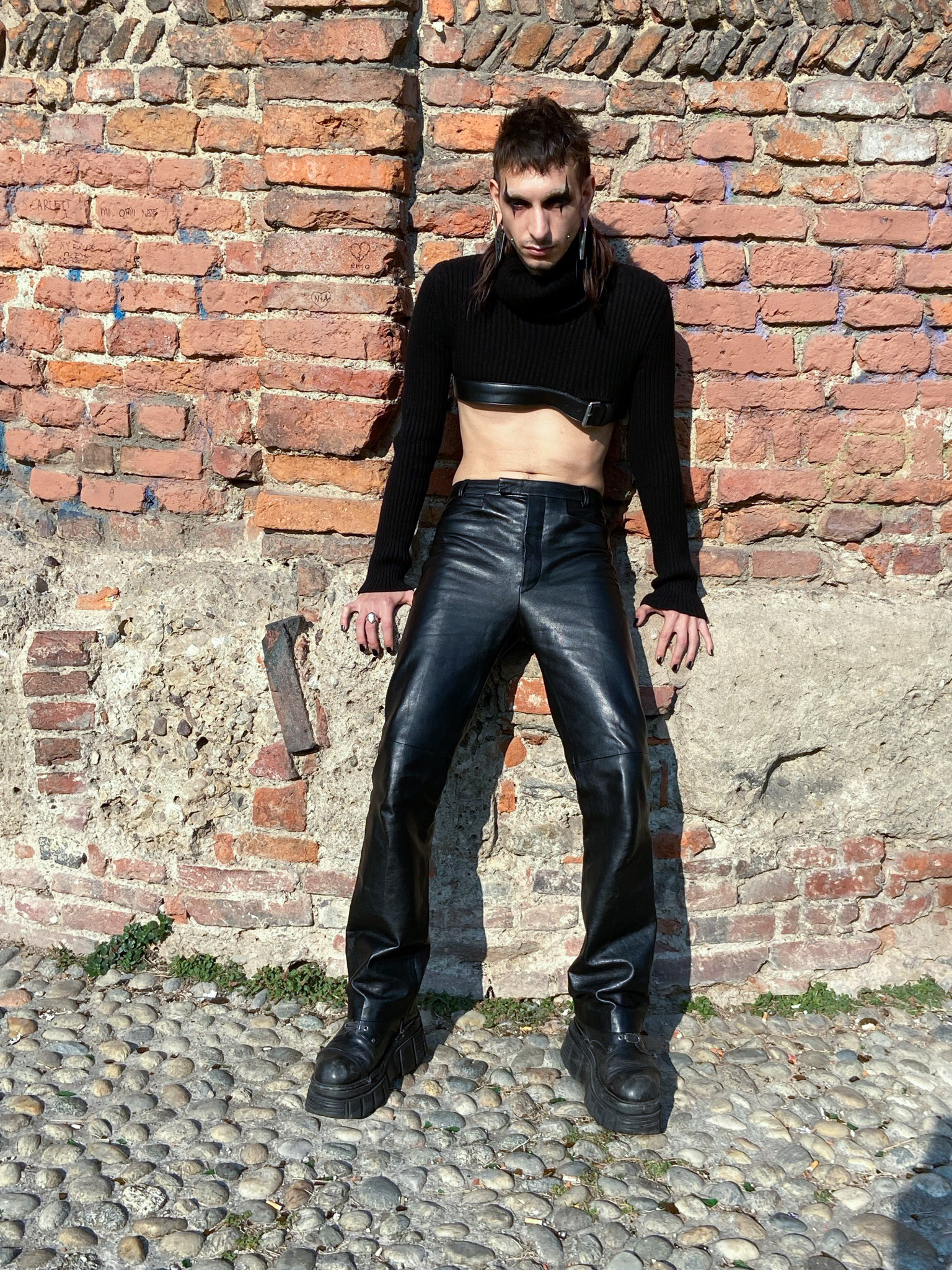 sottocultura-goth punk gen z fotografie