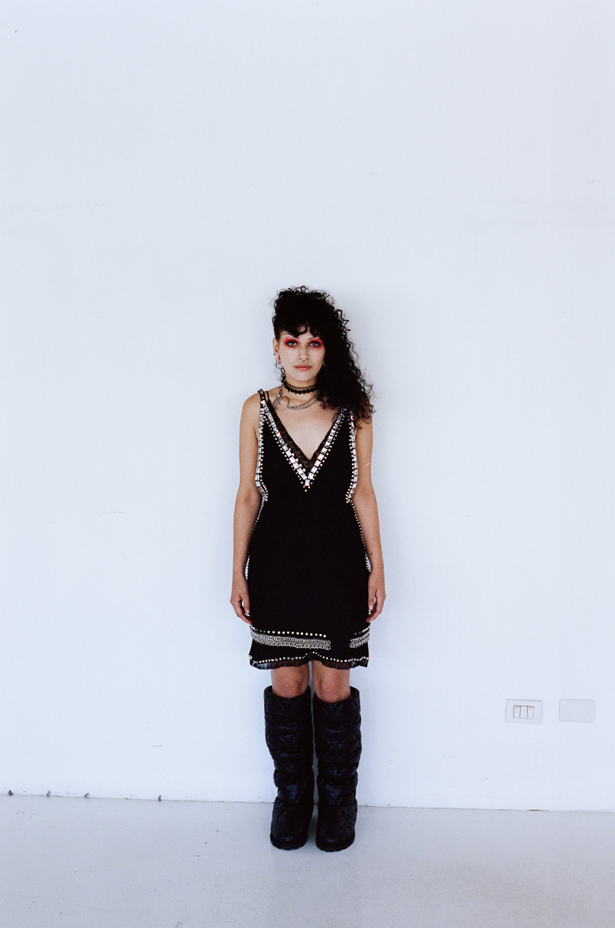 sottocultura-goth punk gen z fotografie