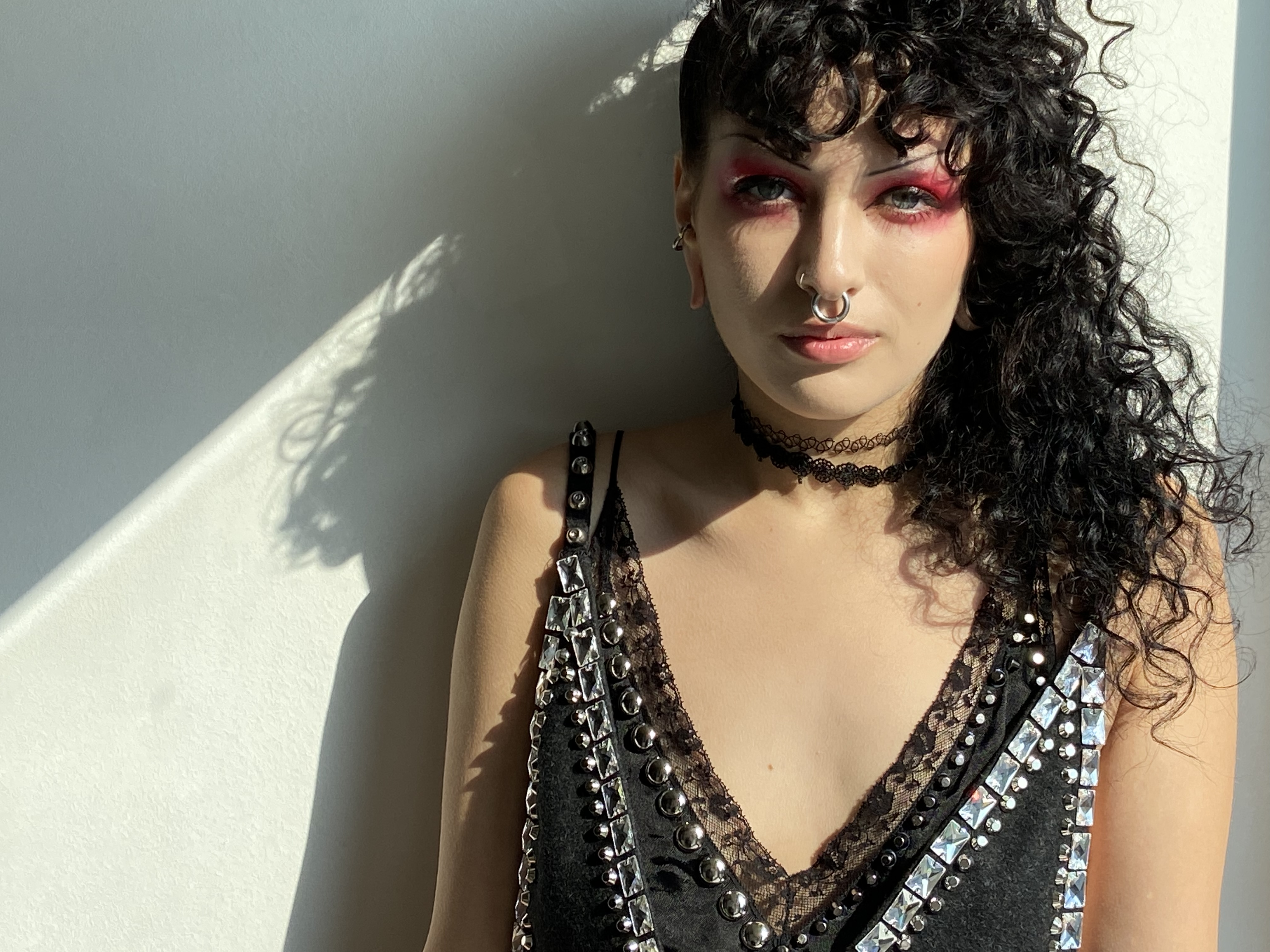 sottocultura-goth punk gen z fotografie