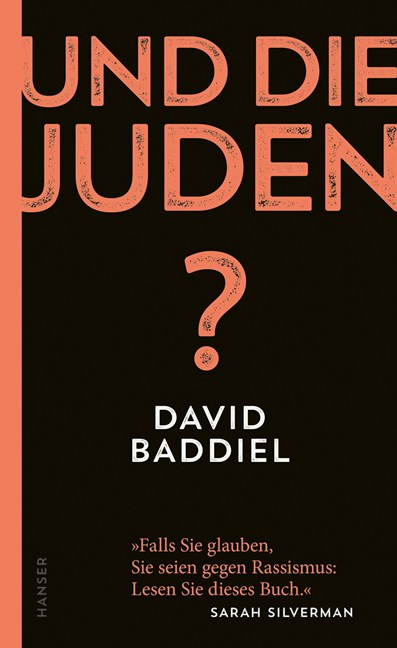 Das Titelbild von David Baddiels Buch "Und die Juden?" 